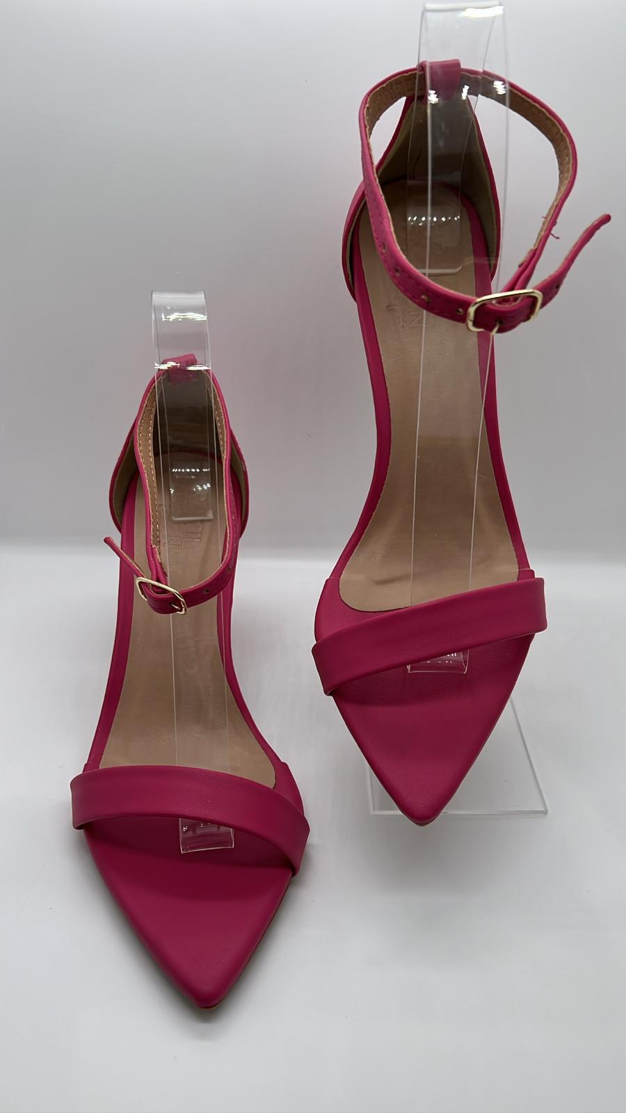Bfb Shoes - Heel Sandals w/ Leaf Toe 2Strap