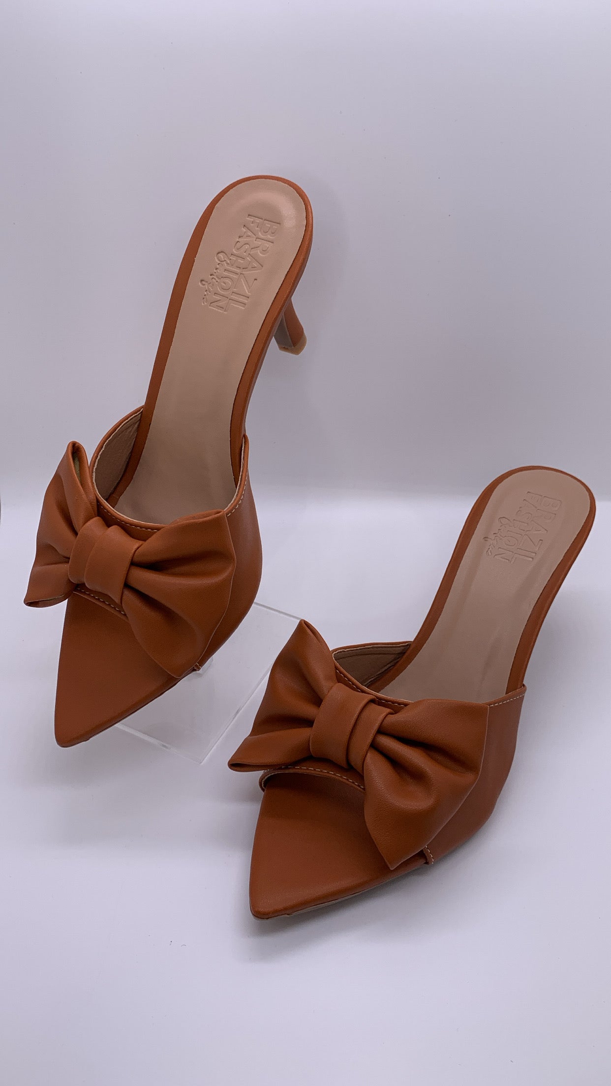 Bfb Shoes - Leaf Toe Clog W/ Bow Detail