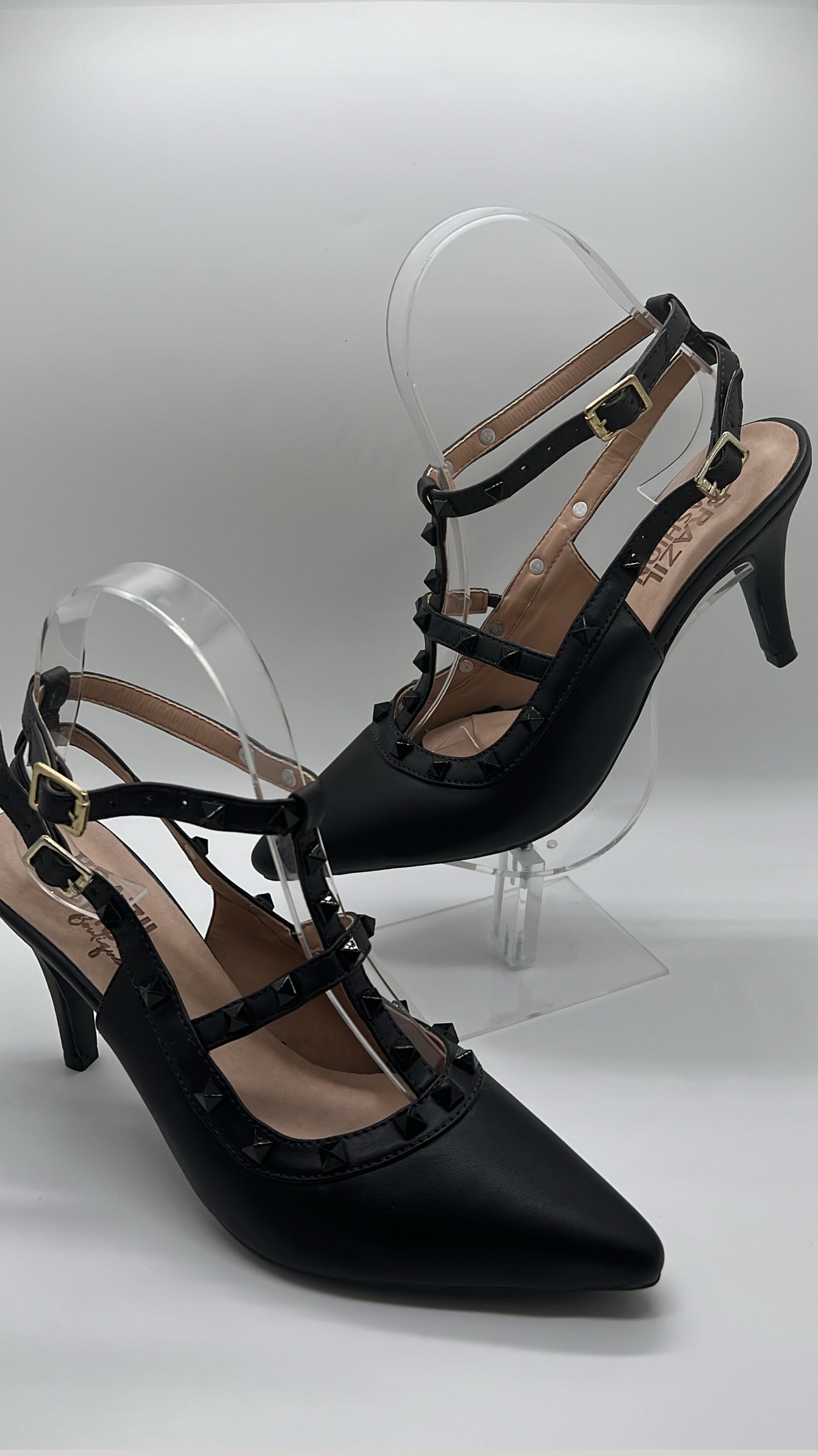 Bfb Shoes - Valentino Black Scarpim