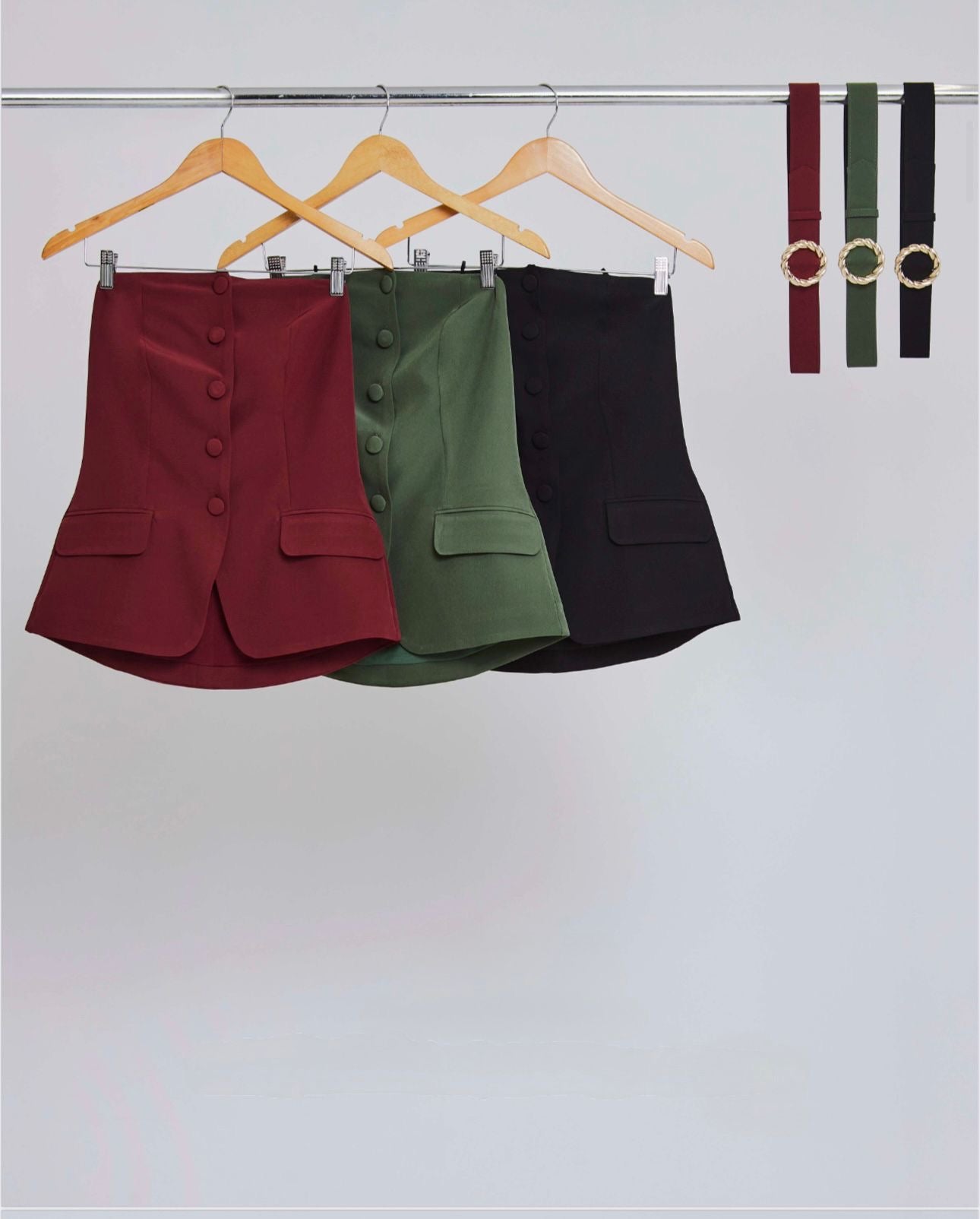 Karmani - Strapless Top/Pants with Belt