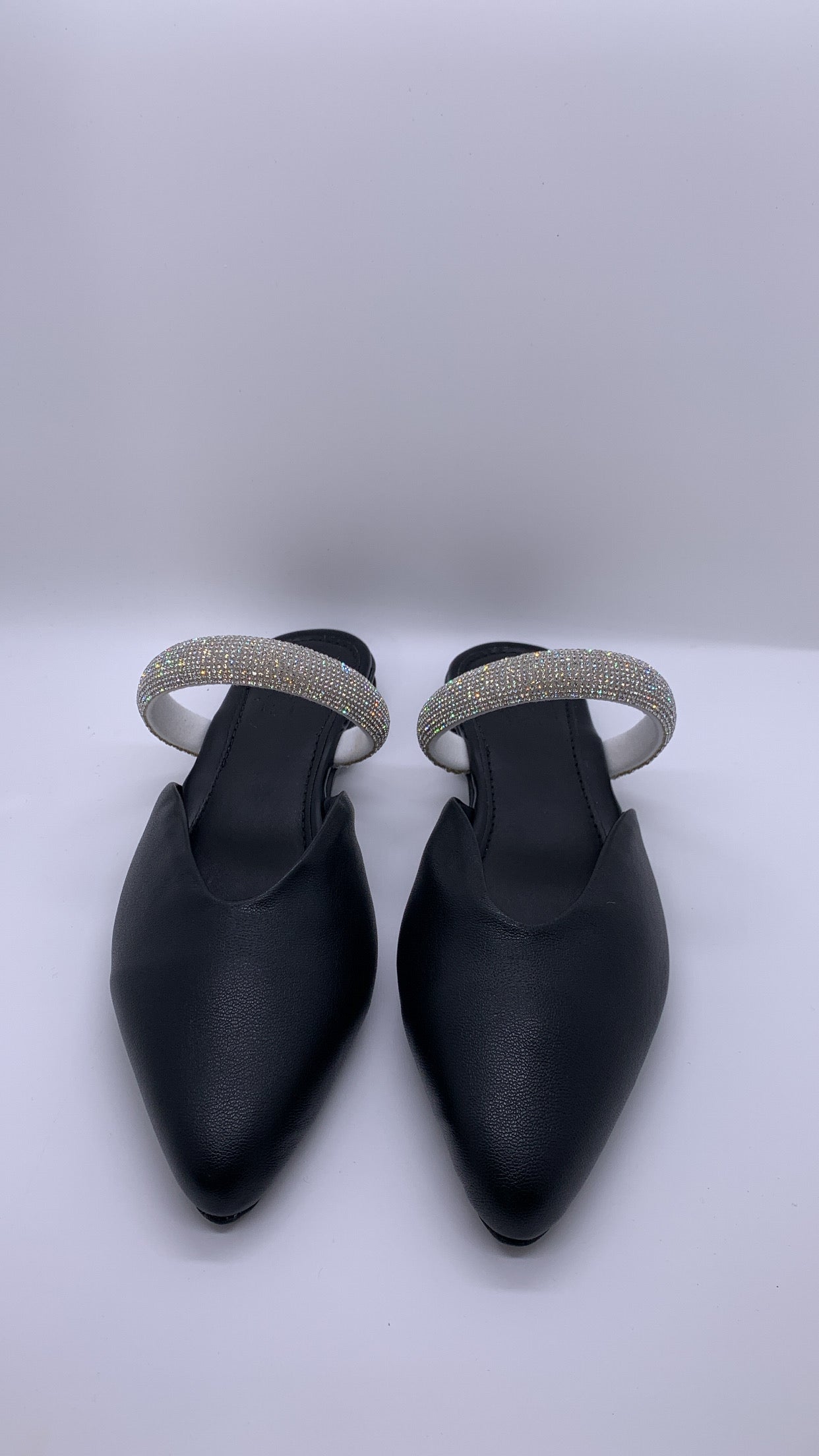 Bfb Shoes - Mule Strap Strass Black