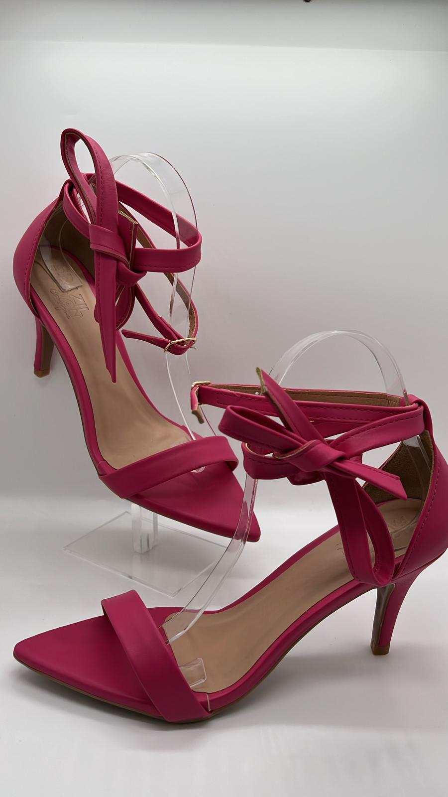 Bfb Shoes - Heel Sandals w/ Leaf Toe 2Strap