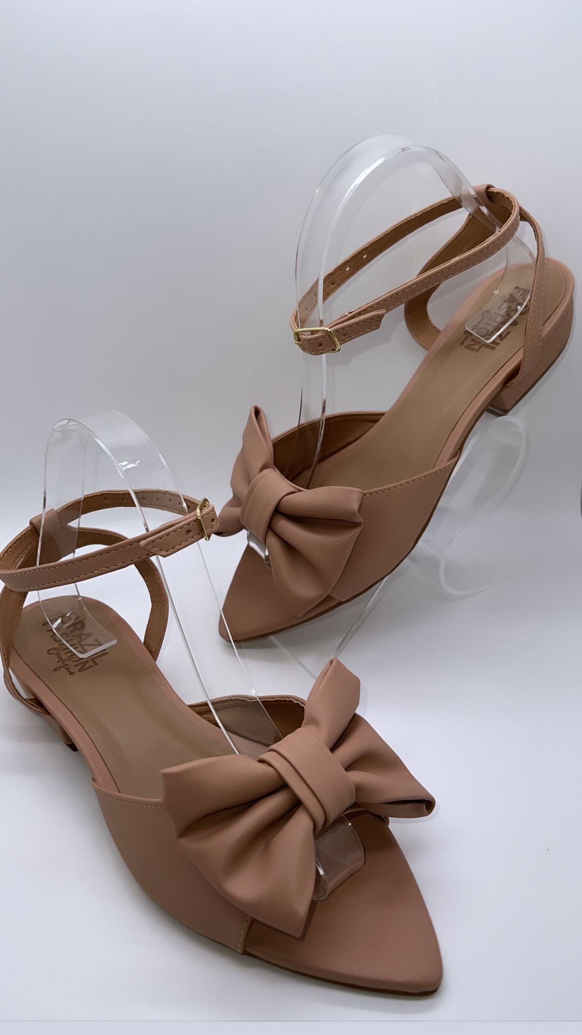Bfb Shoes - Flat Sandal w/ Bow Detail