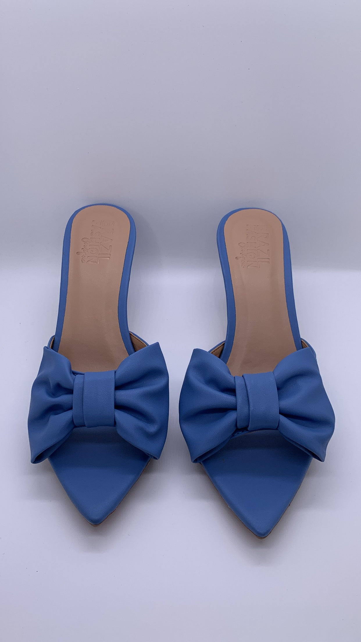 Bfb Shoes - Leaf Toe Clog W/ Bow Detail