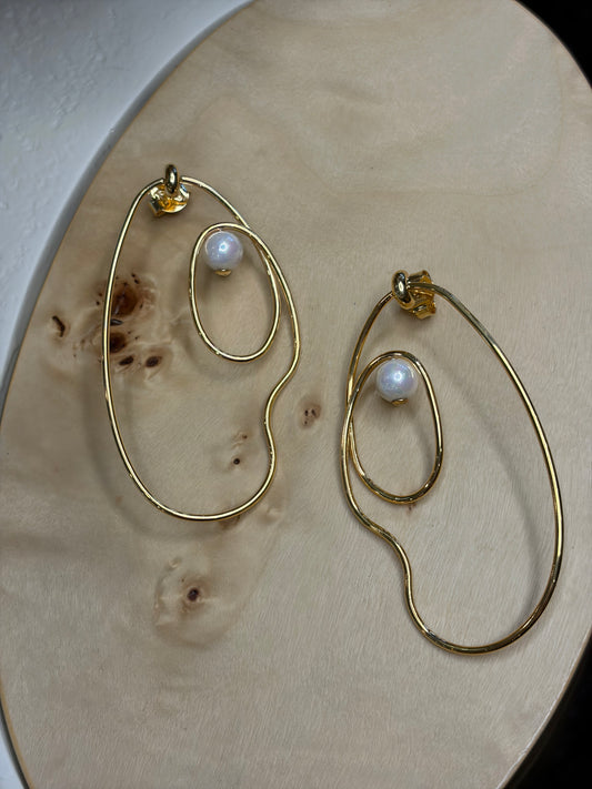 Nuria - Serena Curve Earrings