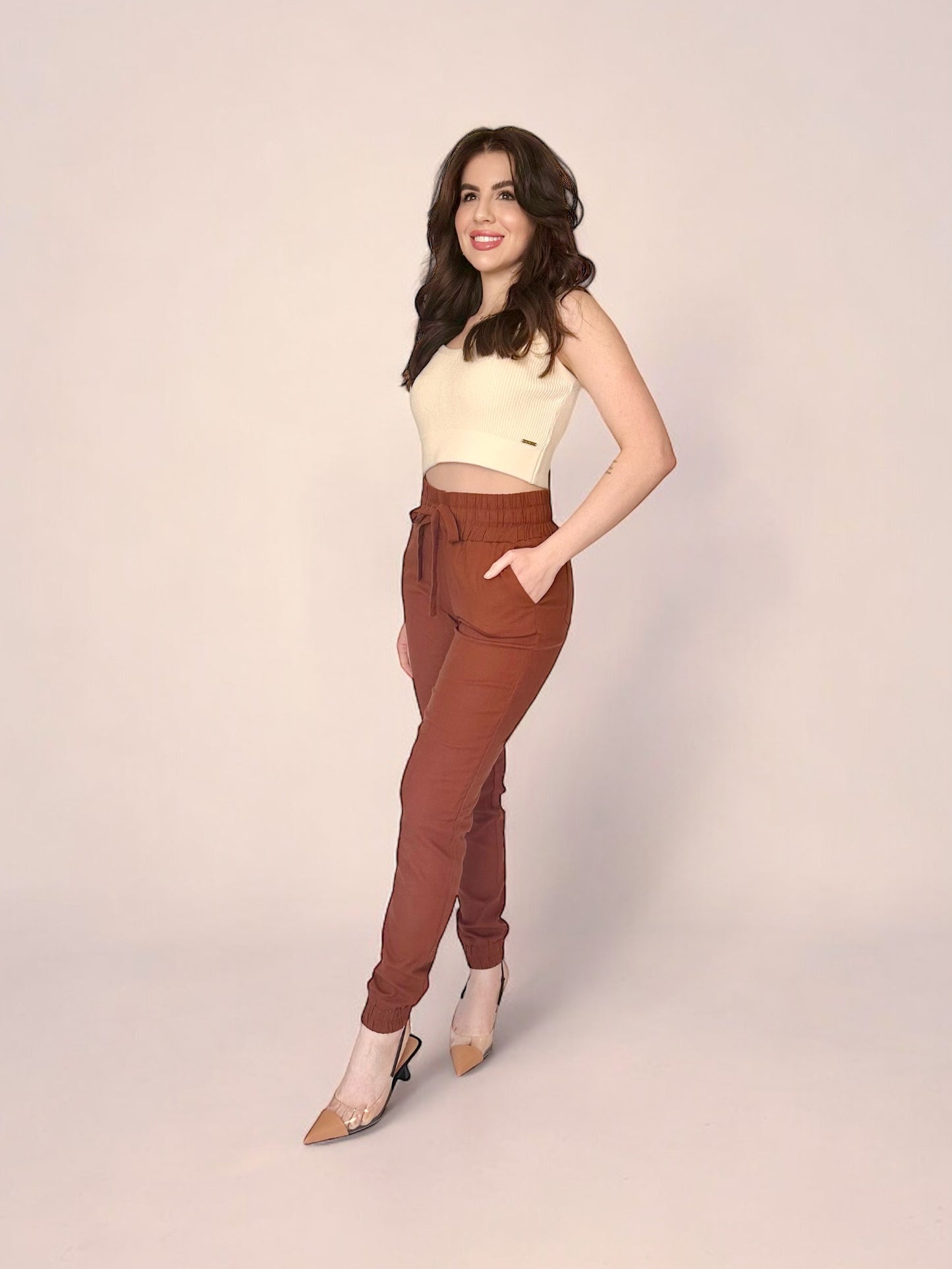 Nuxx - Pants Linen Jogger w Elastic