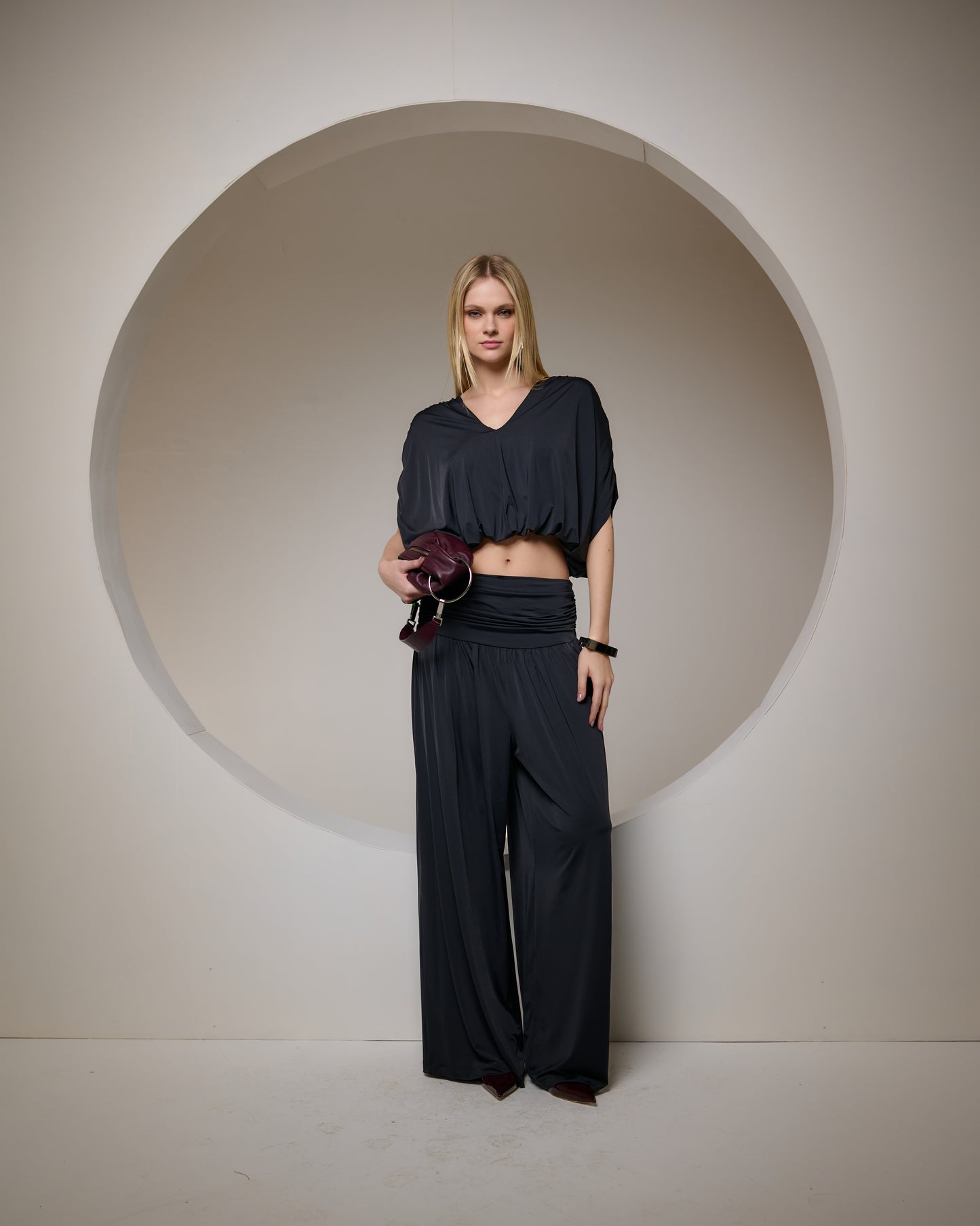 Bfly - Blouse and Palazzo Pants