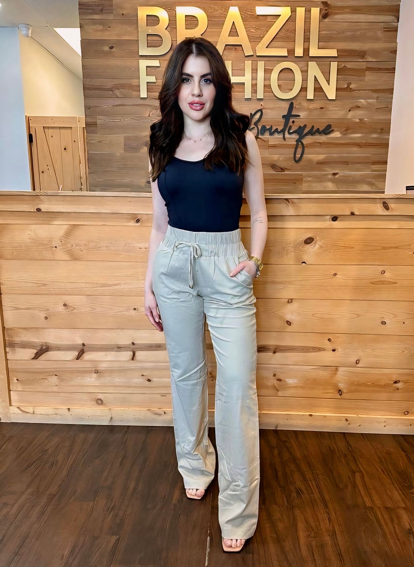 Nuxx - Pants Linen Wideleg