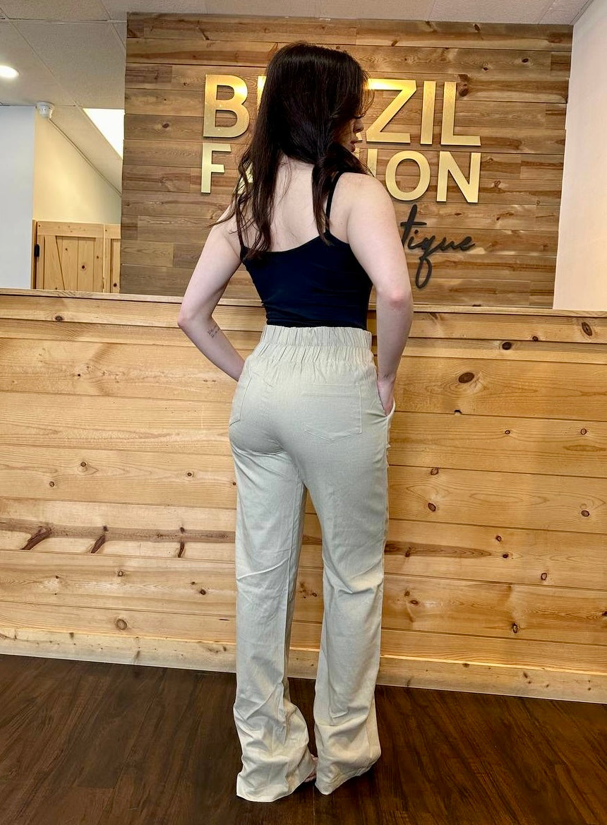 Nuxx - Pants Linen Wideleg