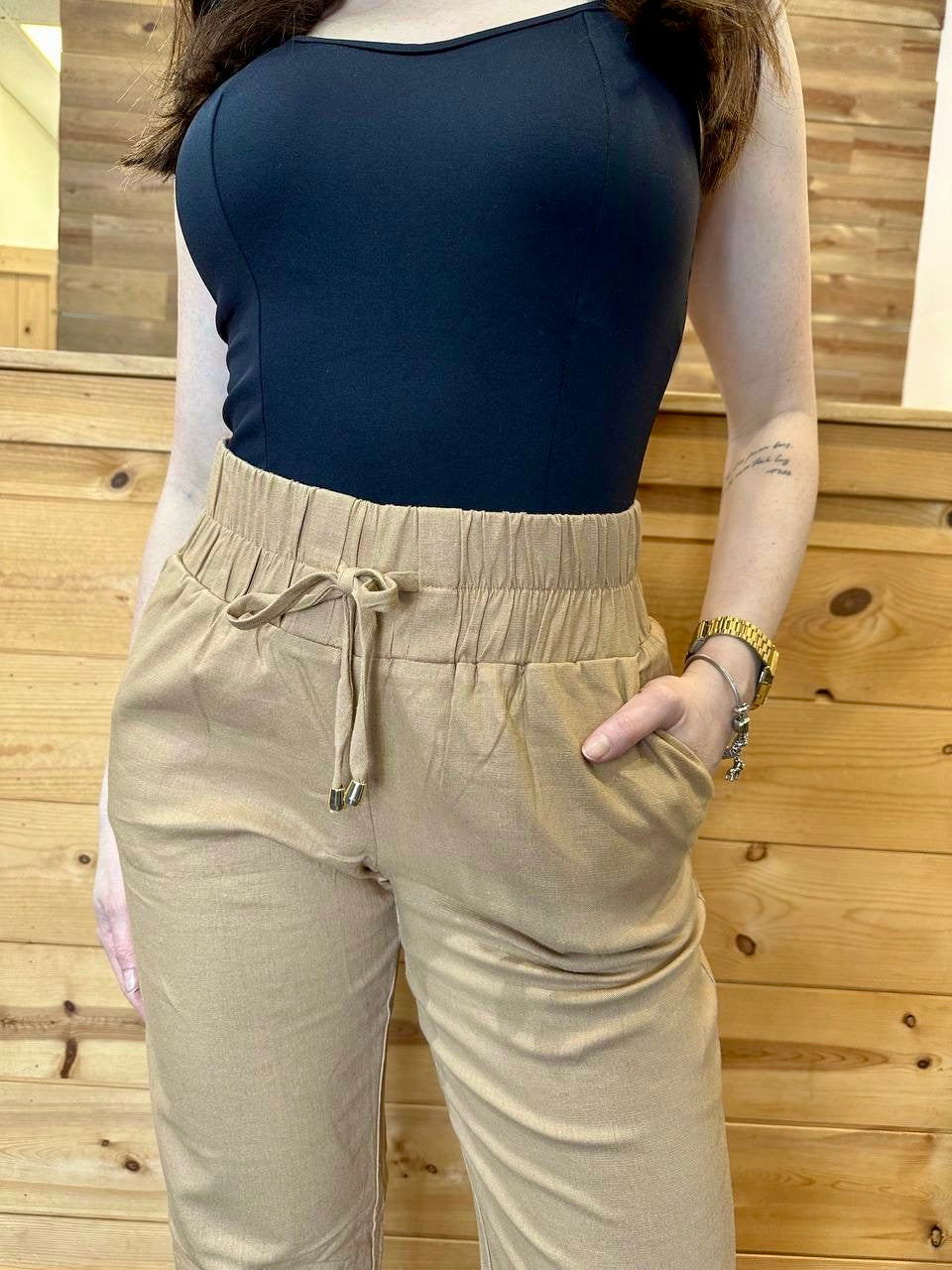 Nuxx - Pants Linen Wideleg