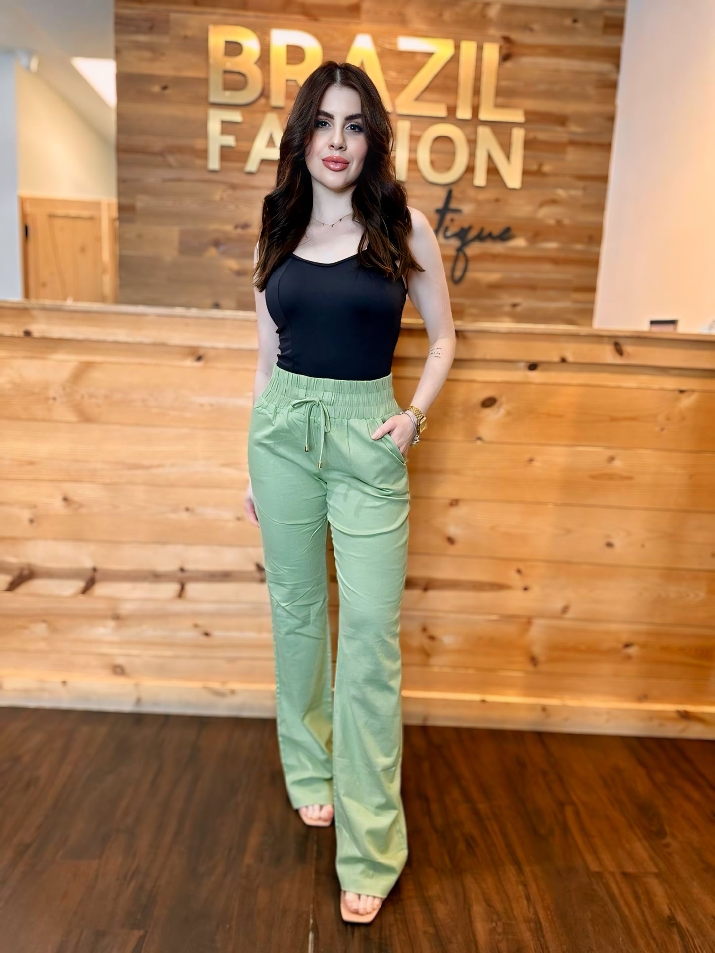 Nuxx - Pants Linen Wideleg