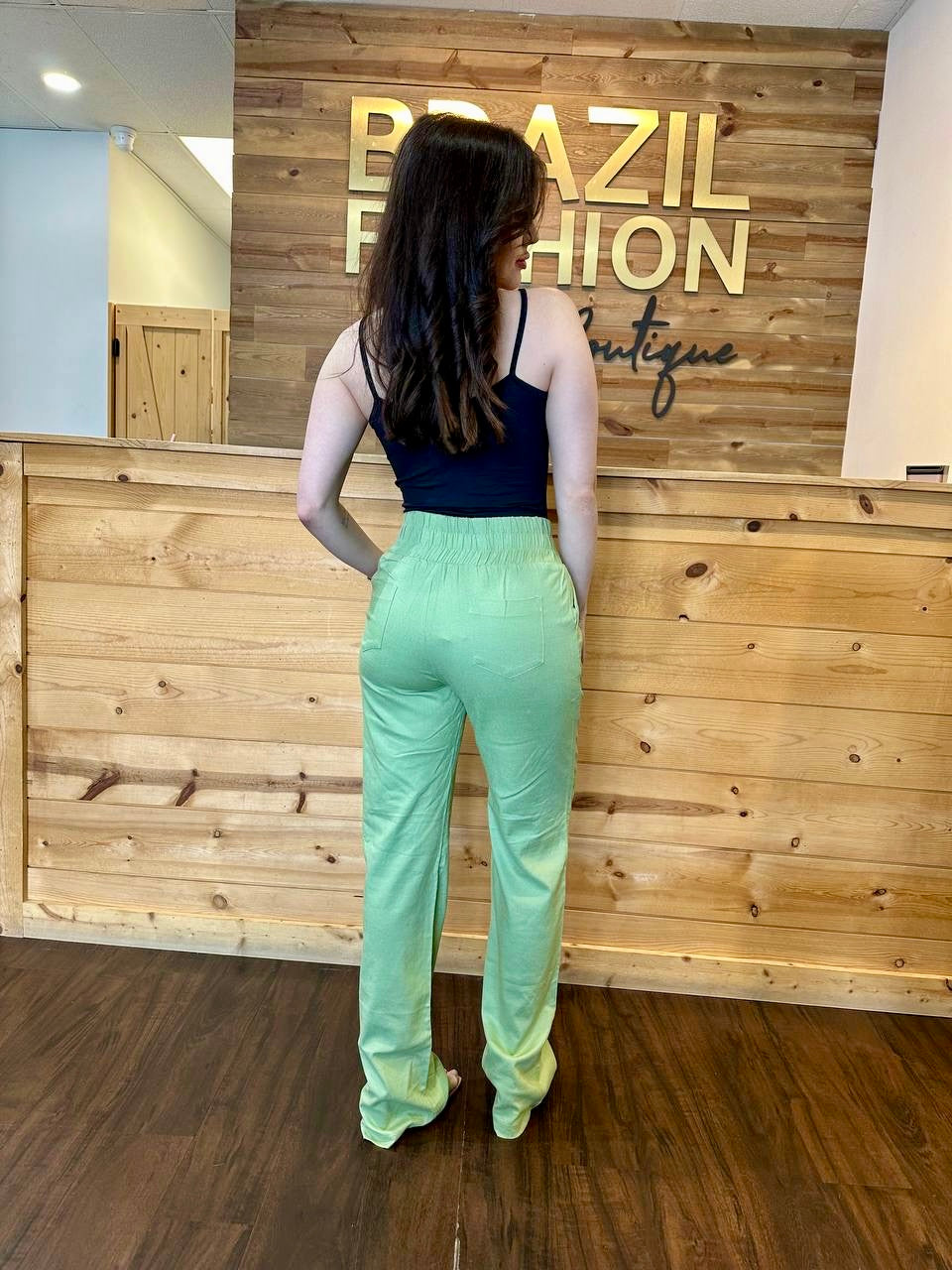 Nuxx - Pants Linen Wideleg