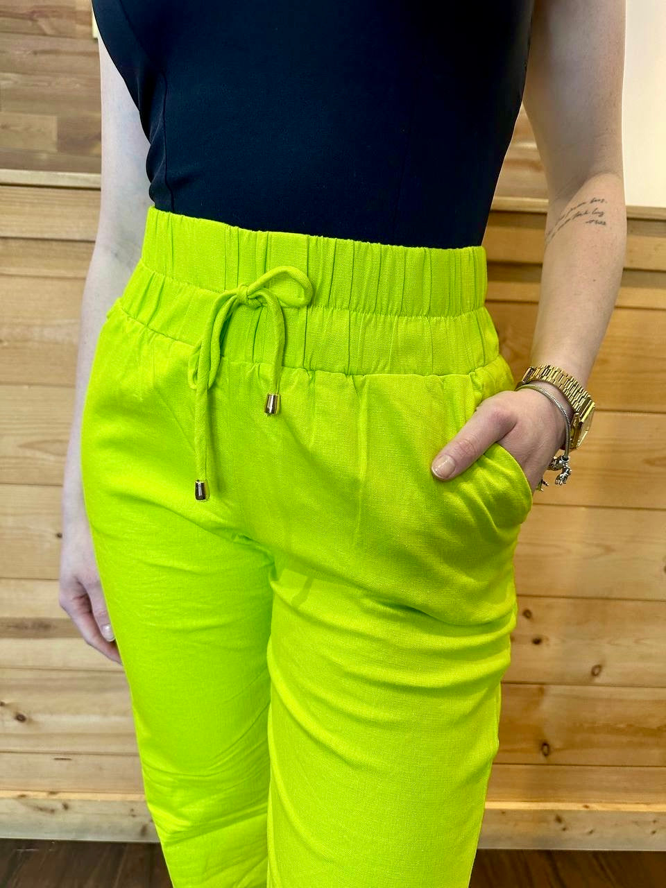 Nuxx - Pants Linen Wideleg