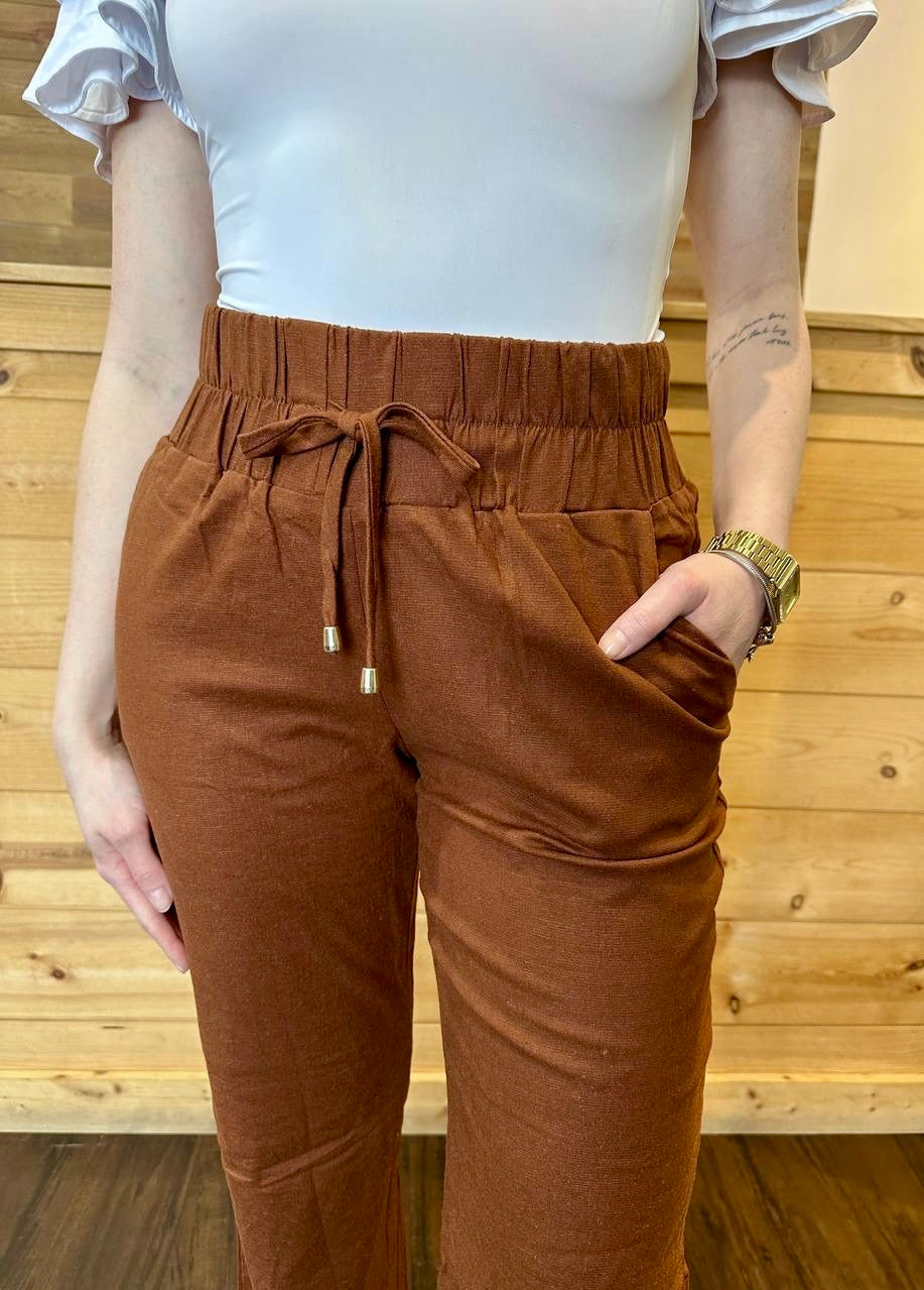 Nuxx - Pants Linen Wideleg