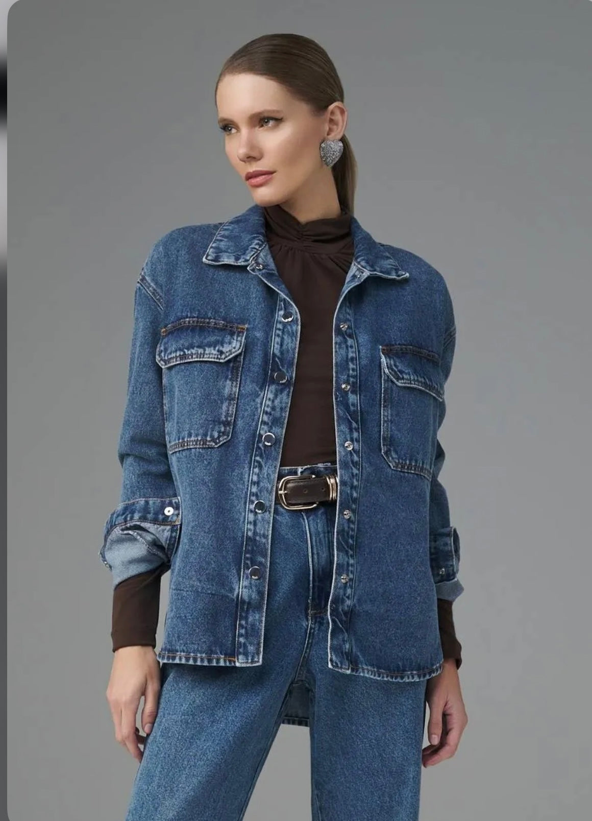 Lore - Oversized Jean Jacket