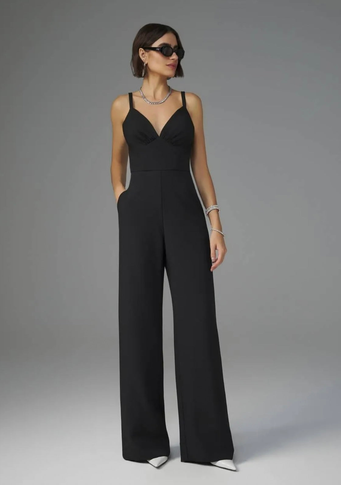 Lore - Ruched Bust Jumpsuit