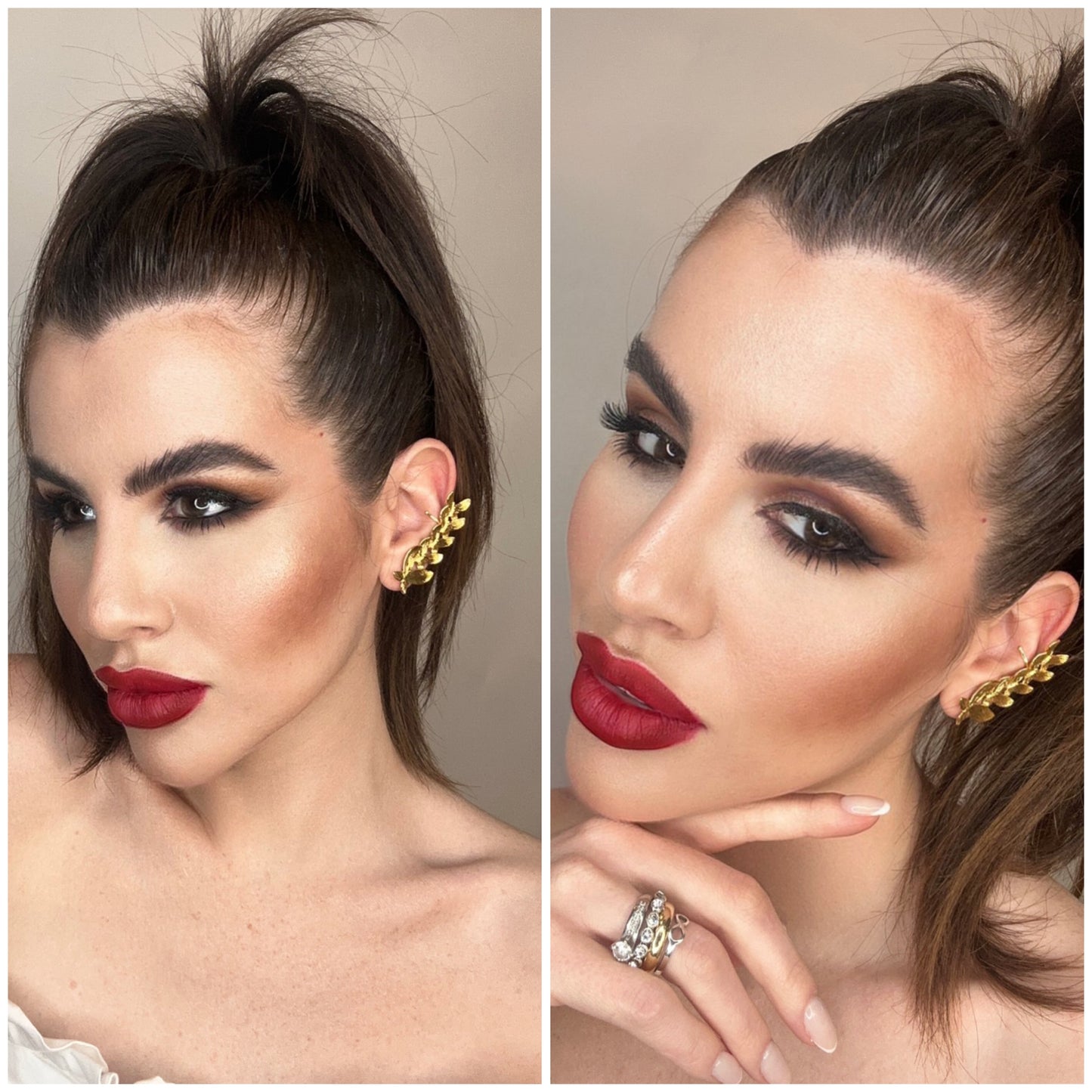 Let Charm - Golden Butterfly Earring