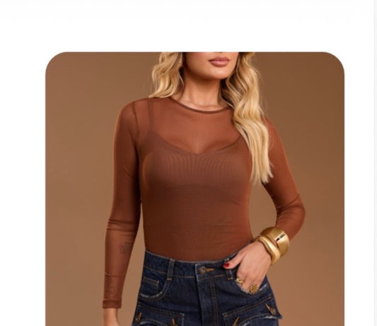 Contra Sensura - Tulle Long Sleeve Shirt