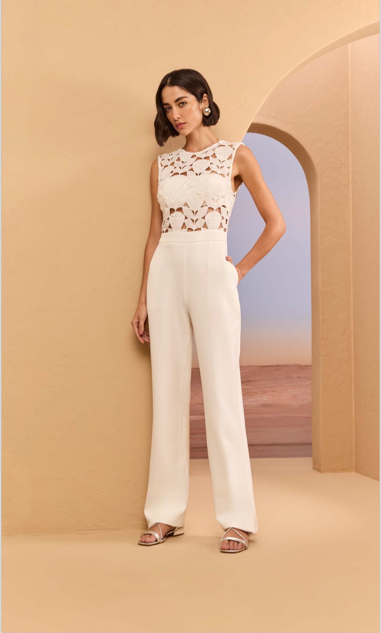 Skazi - Lace and Tulip Bodysuit