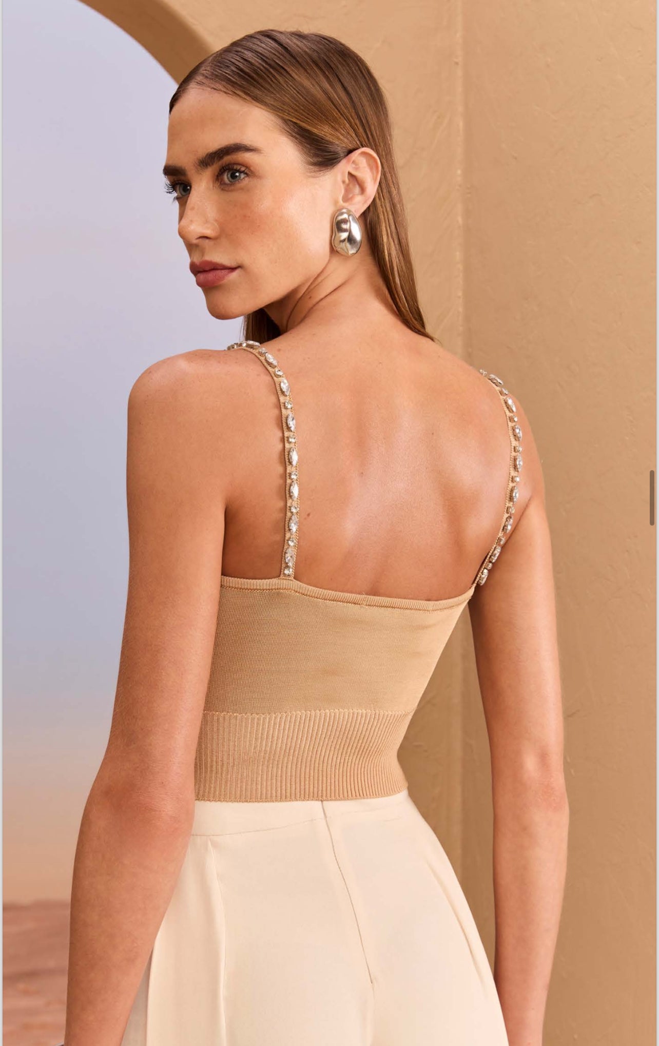 Skazi - Crystals Knitting Top