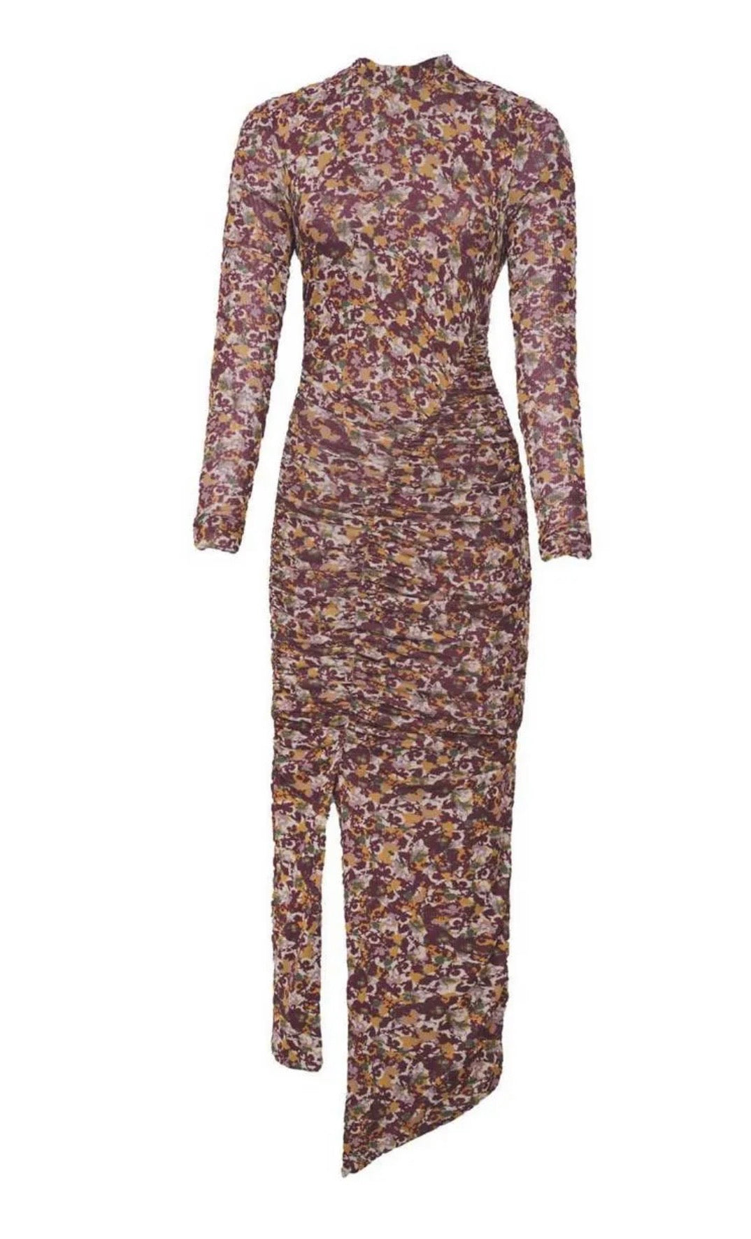 Lore - Magic Flower Print Midi Dress