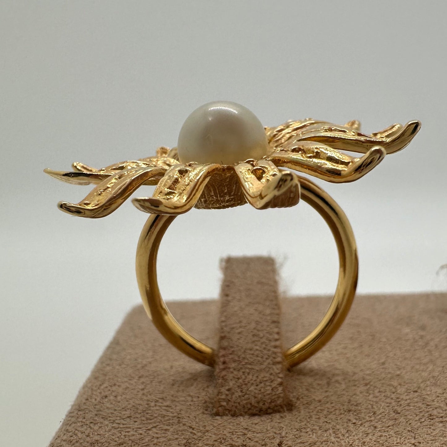 Nuria - Sun Ring w/ Pearl
