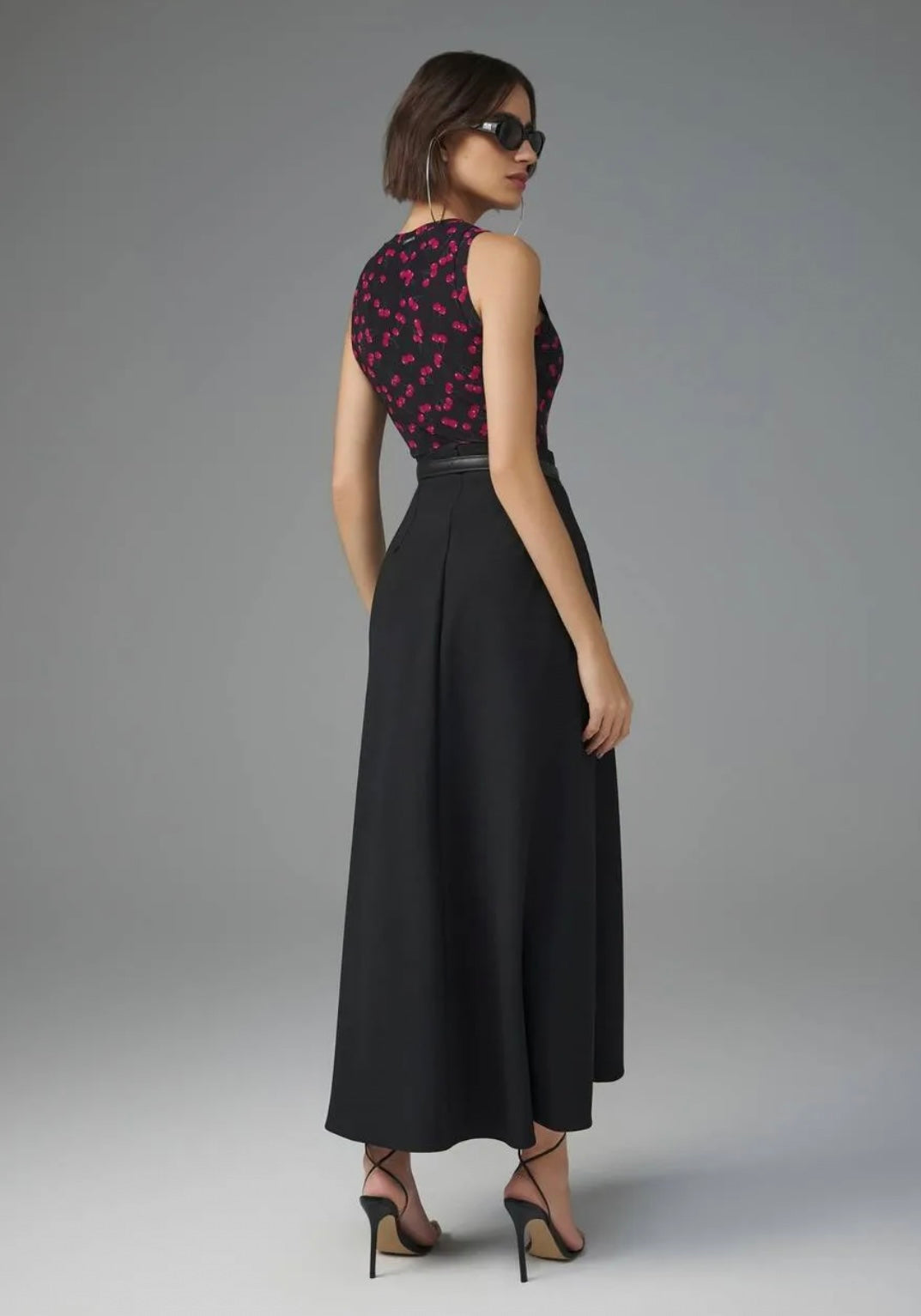 Lore - Satin Infinity Midi Skirt