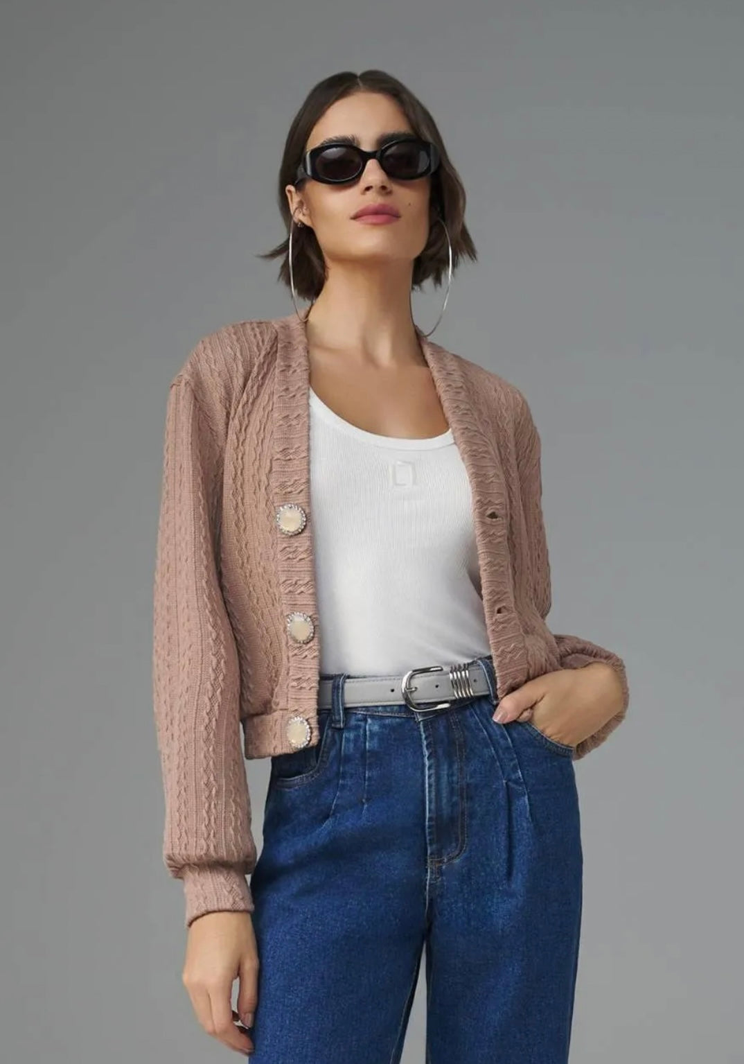 Lore - Grace Knit Button Maxi Coat
