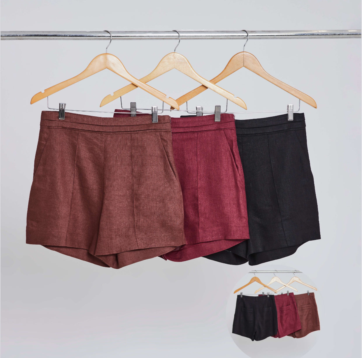 Karmani - Linen Shorts Set