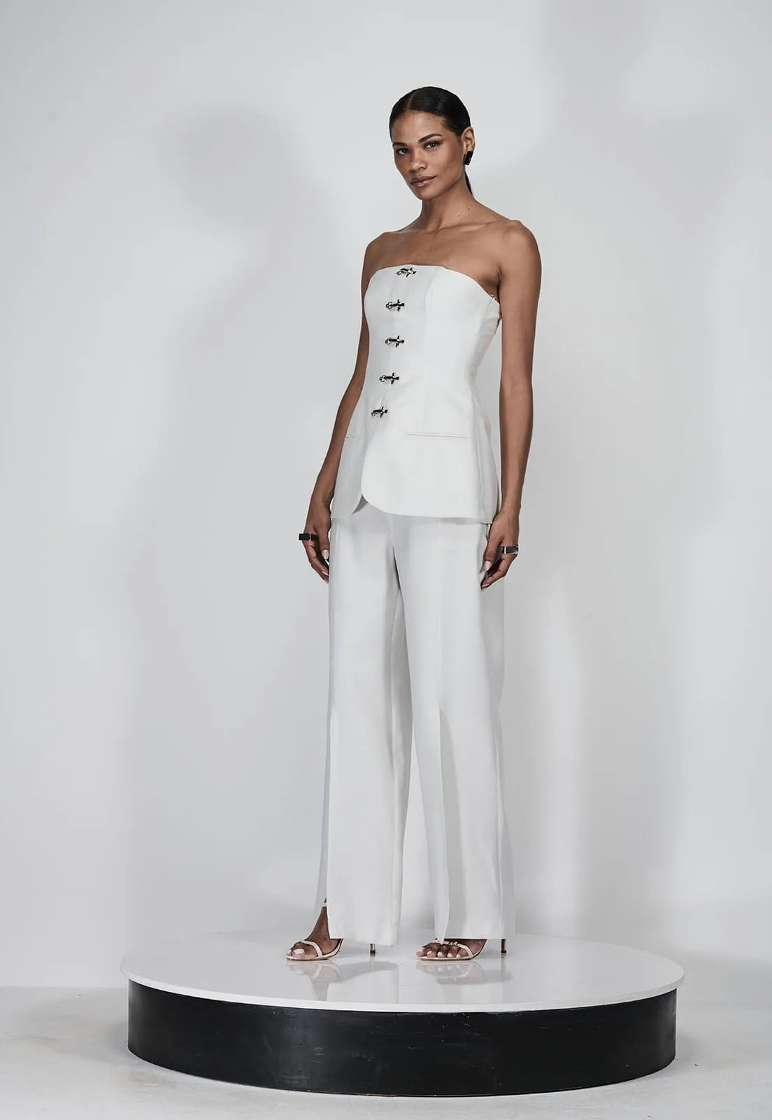 Caos - Corset/ Pants set with Clip Details