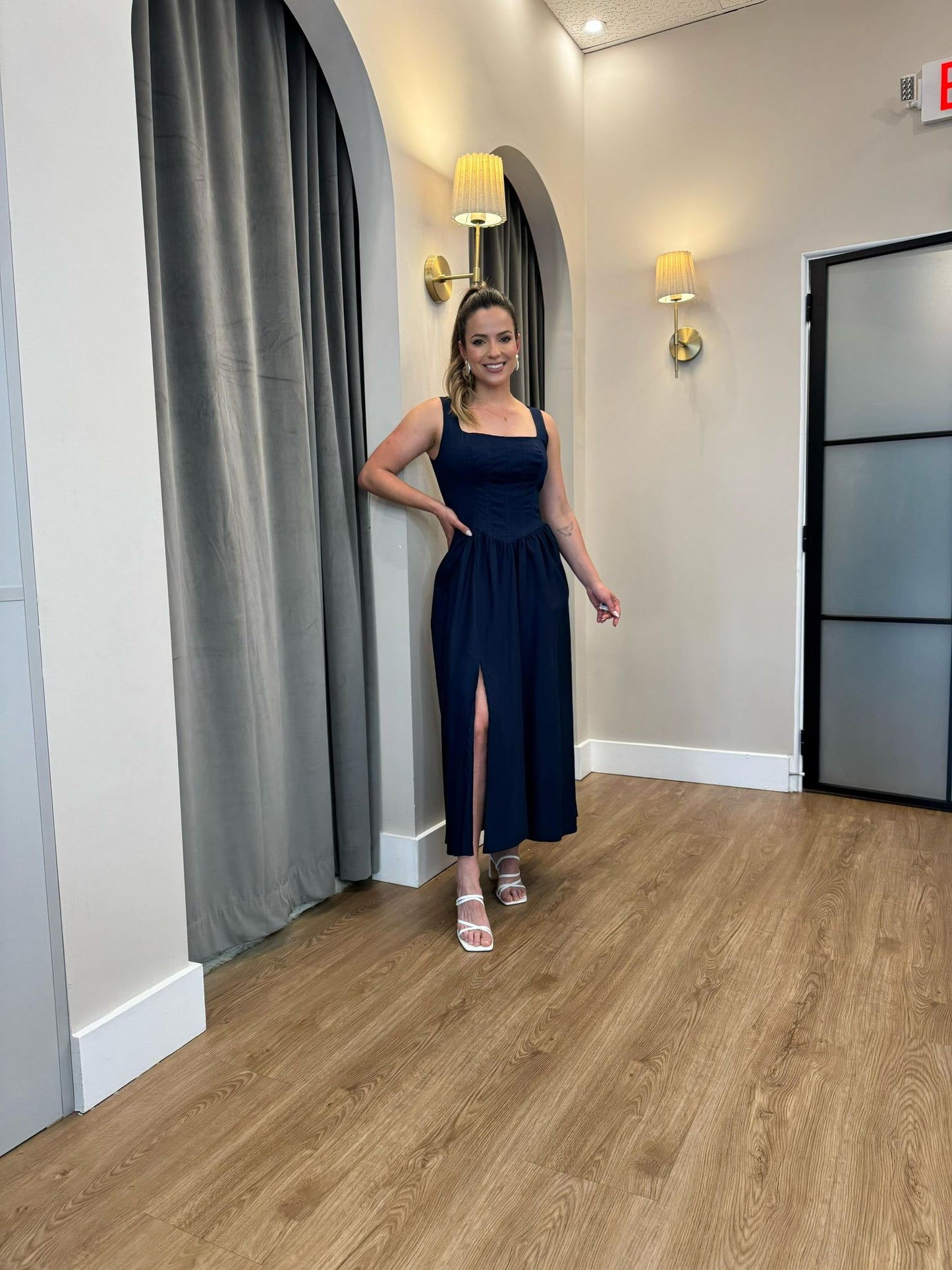 Contra Sensura - Long Slit Dress