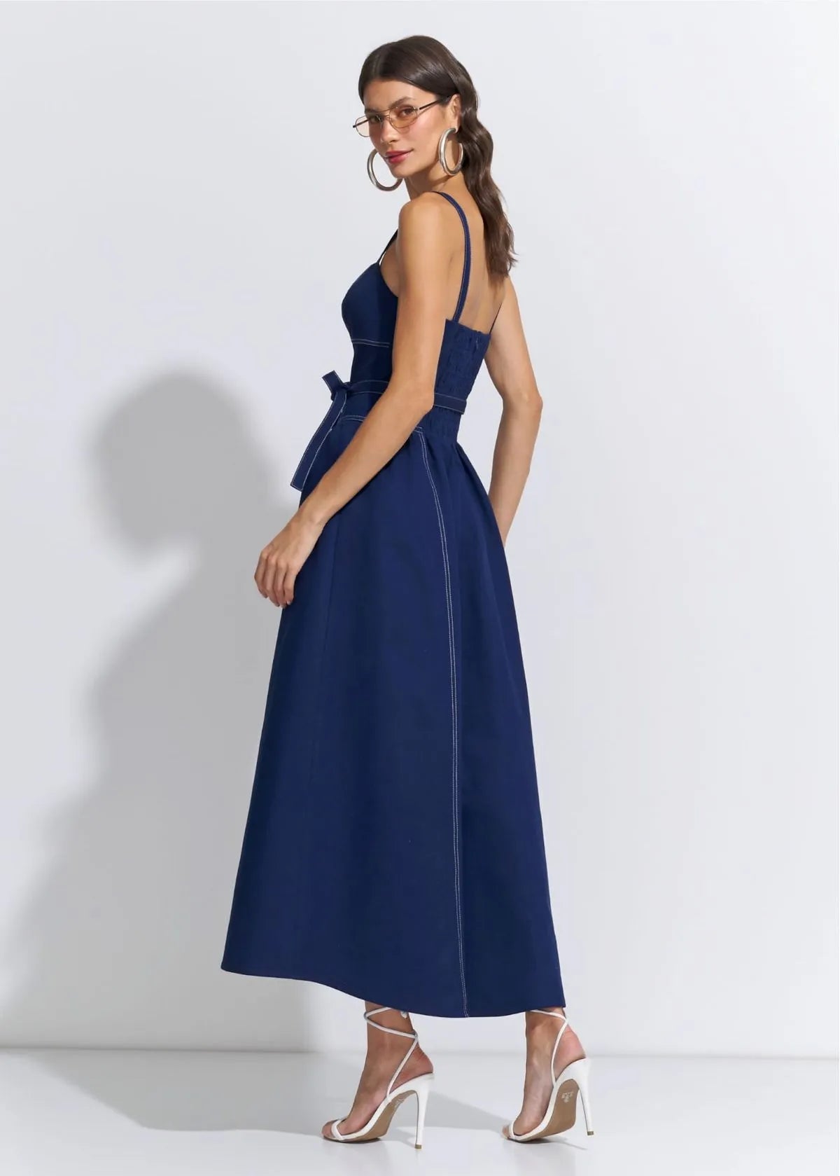 Lore - Heavy Twill Corset Maxi Dress