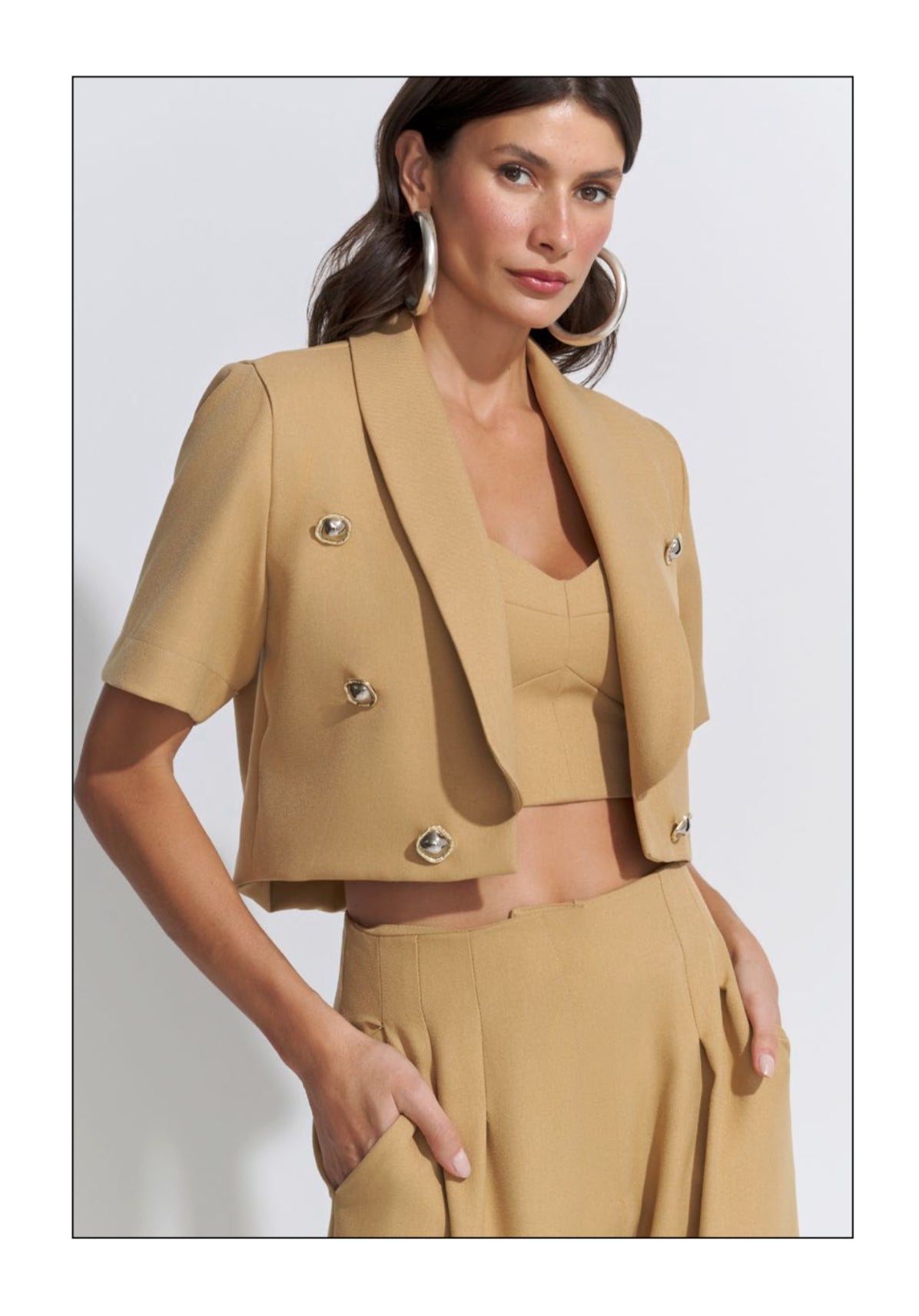 Lore - Three-Piece Twill Tailoring Set