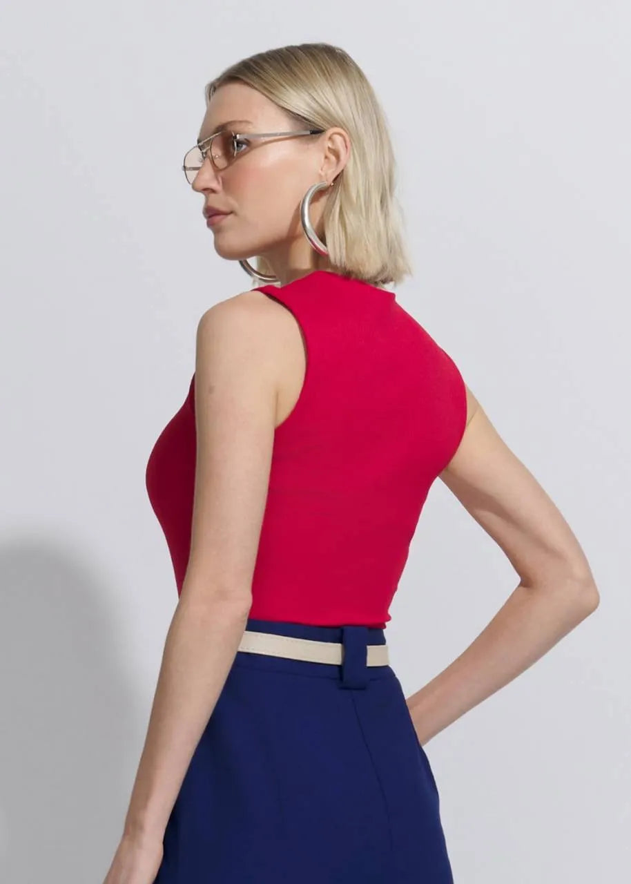Lore - Ruffled Neckline Blouse