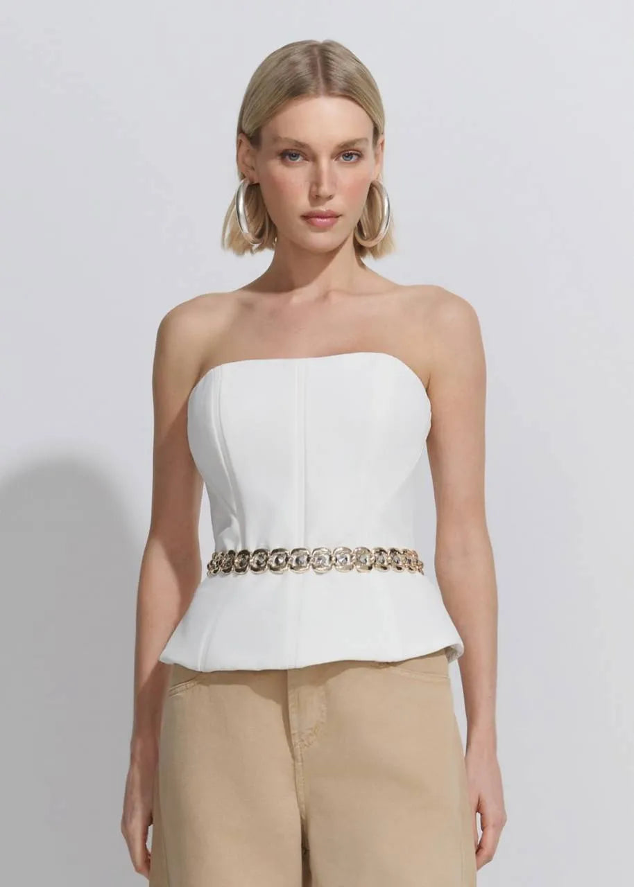 Lore - Dense Tailored Elongated Corset Top