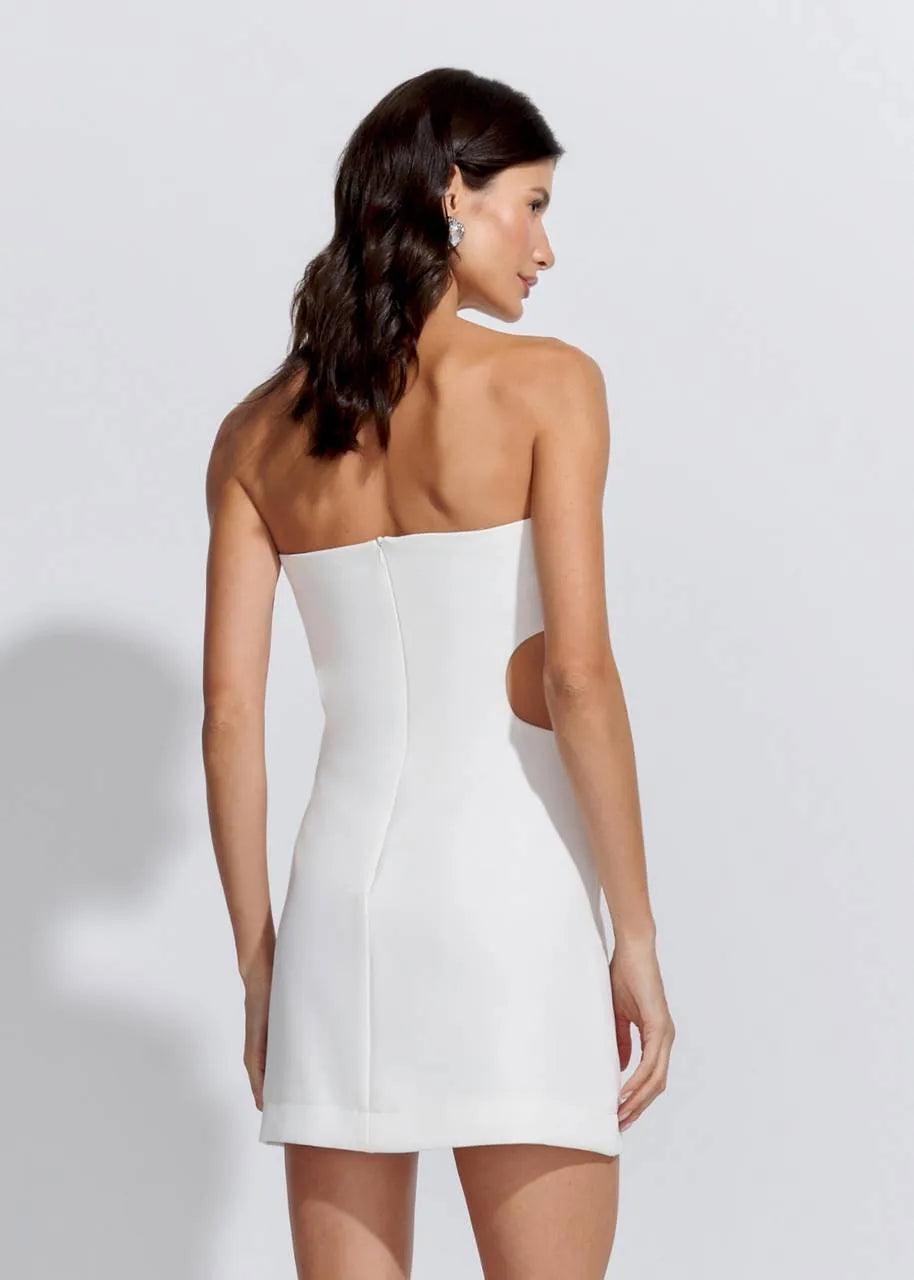 Lore - Short Dress/Emborided Detail