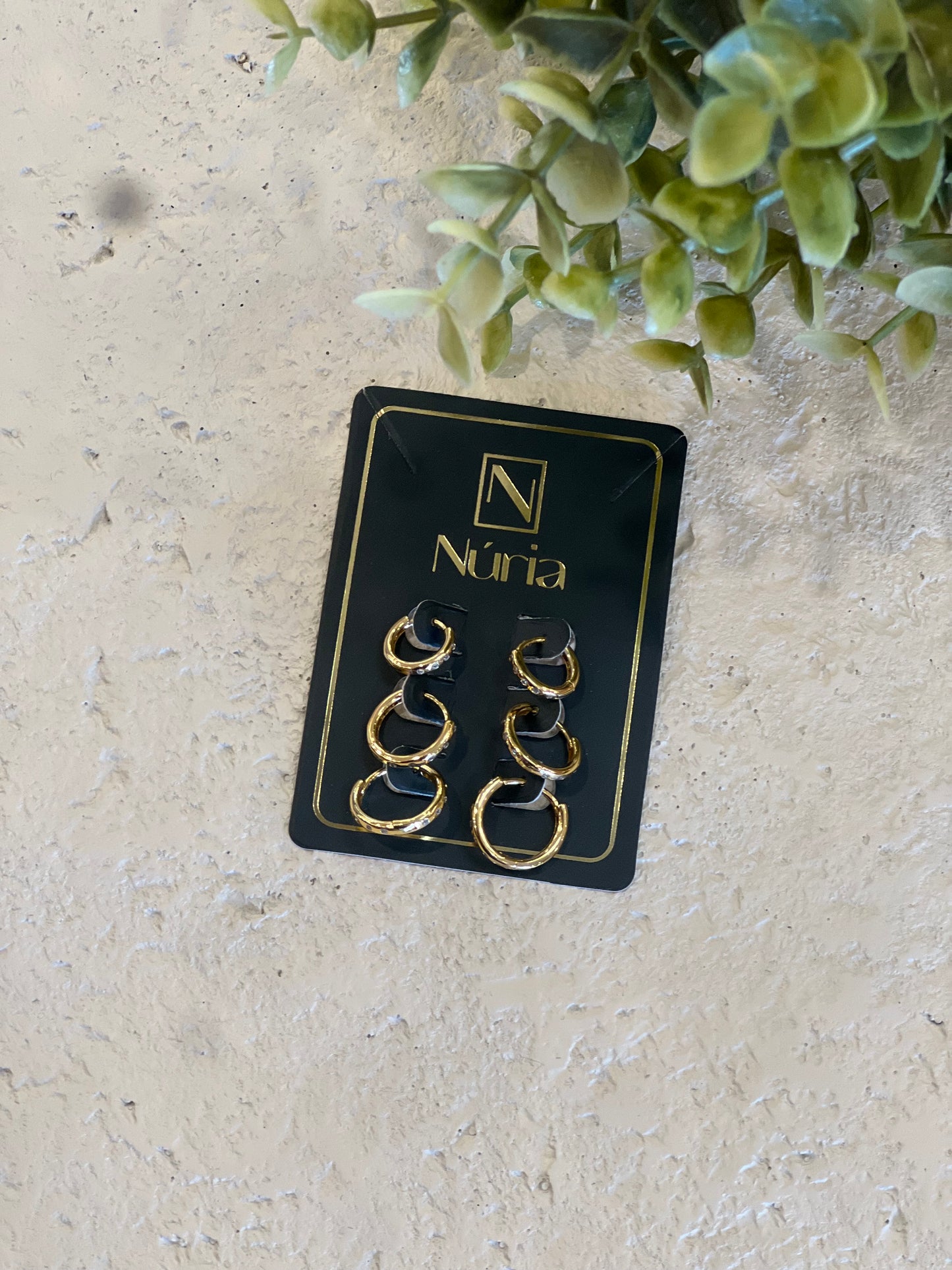 Nuria - 03 Hoop Earrings