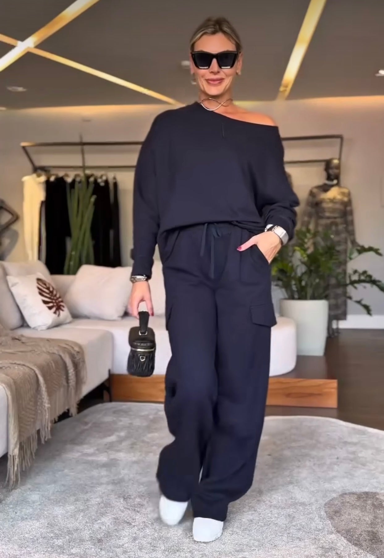 Robe Noire Set - Joyce