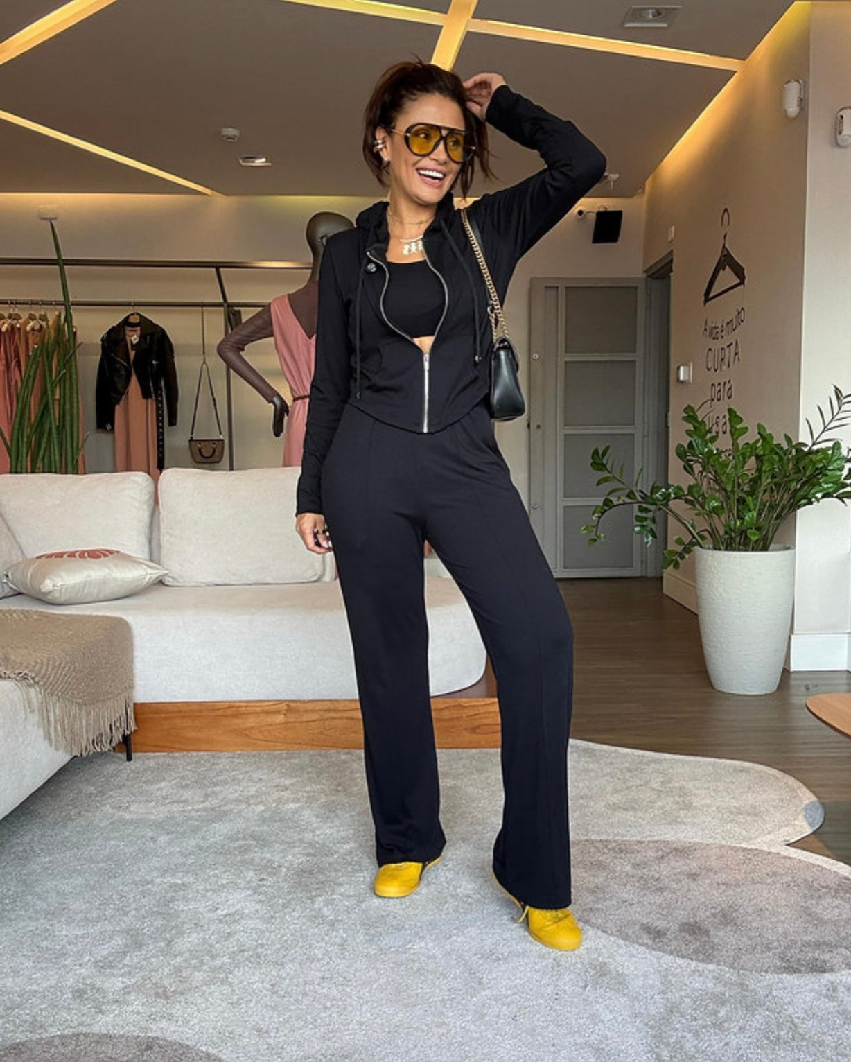 Robe Noire Set - Priscila