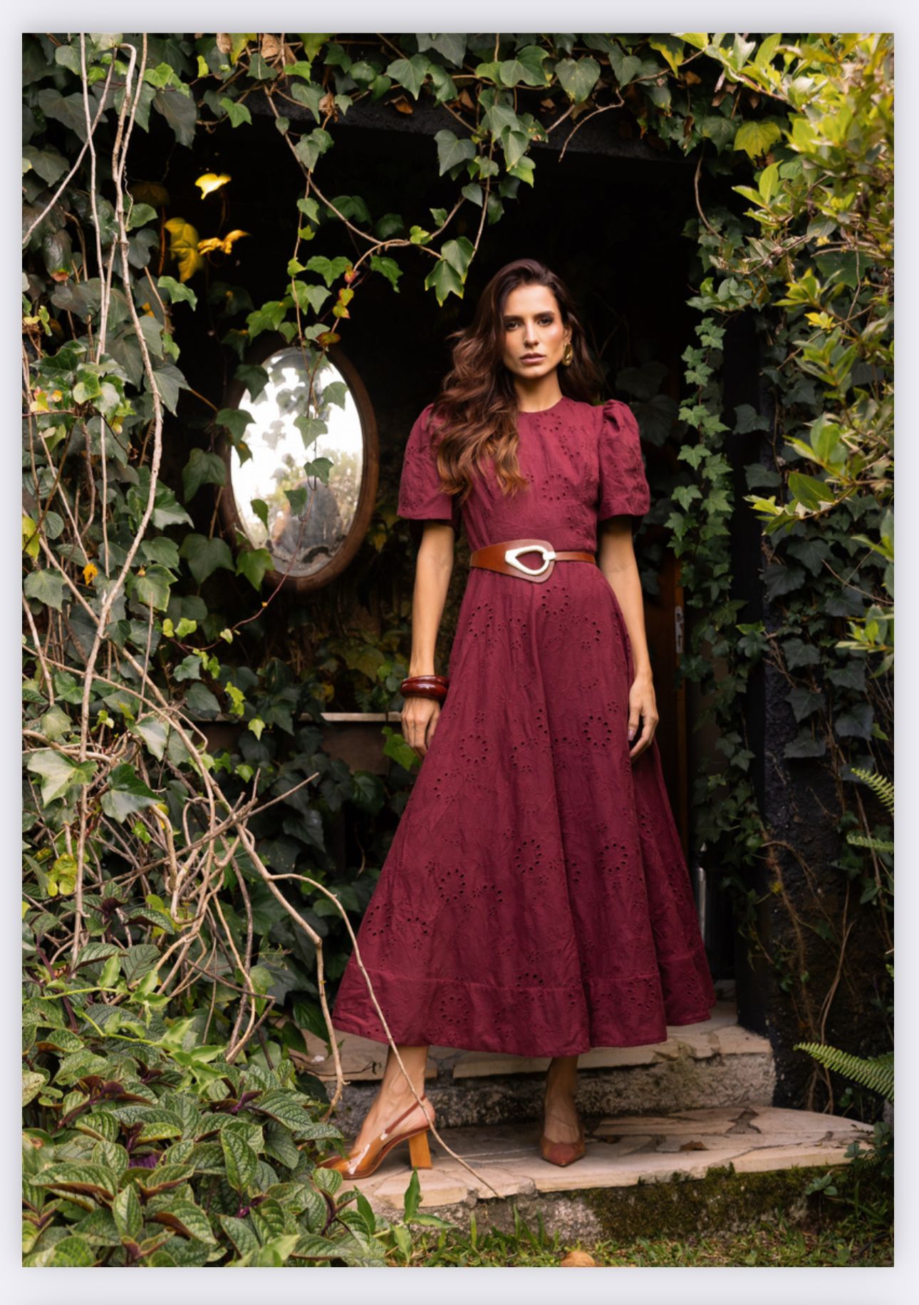 Closet Deluxe - Embroidered Lace Dress