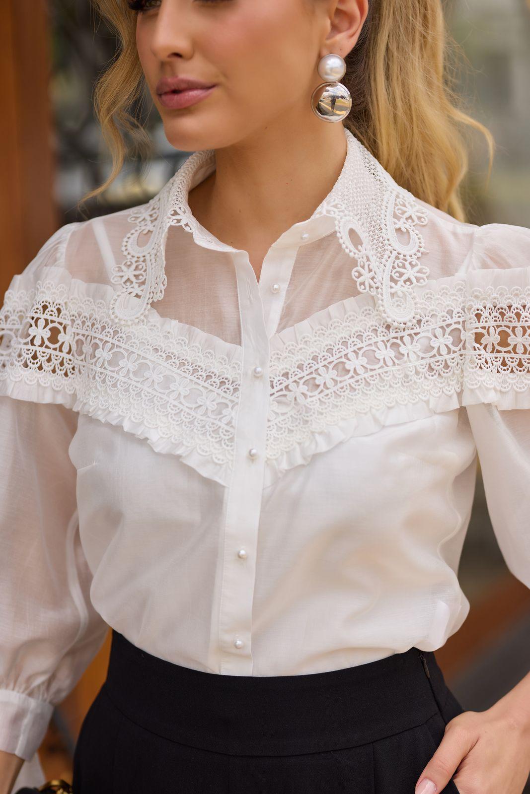 Doce Maria - Camisa em Tricoline