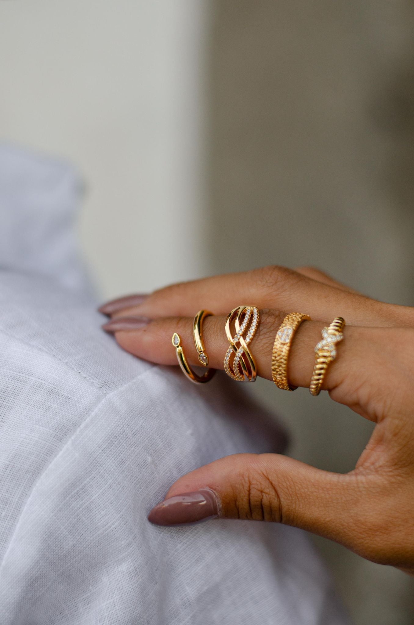 Nuria - Two Turn Ring