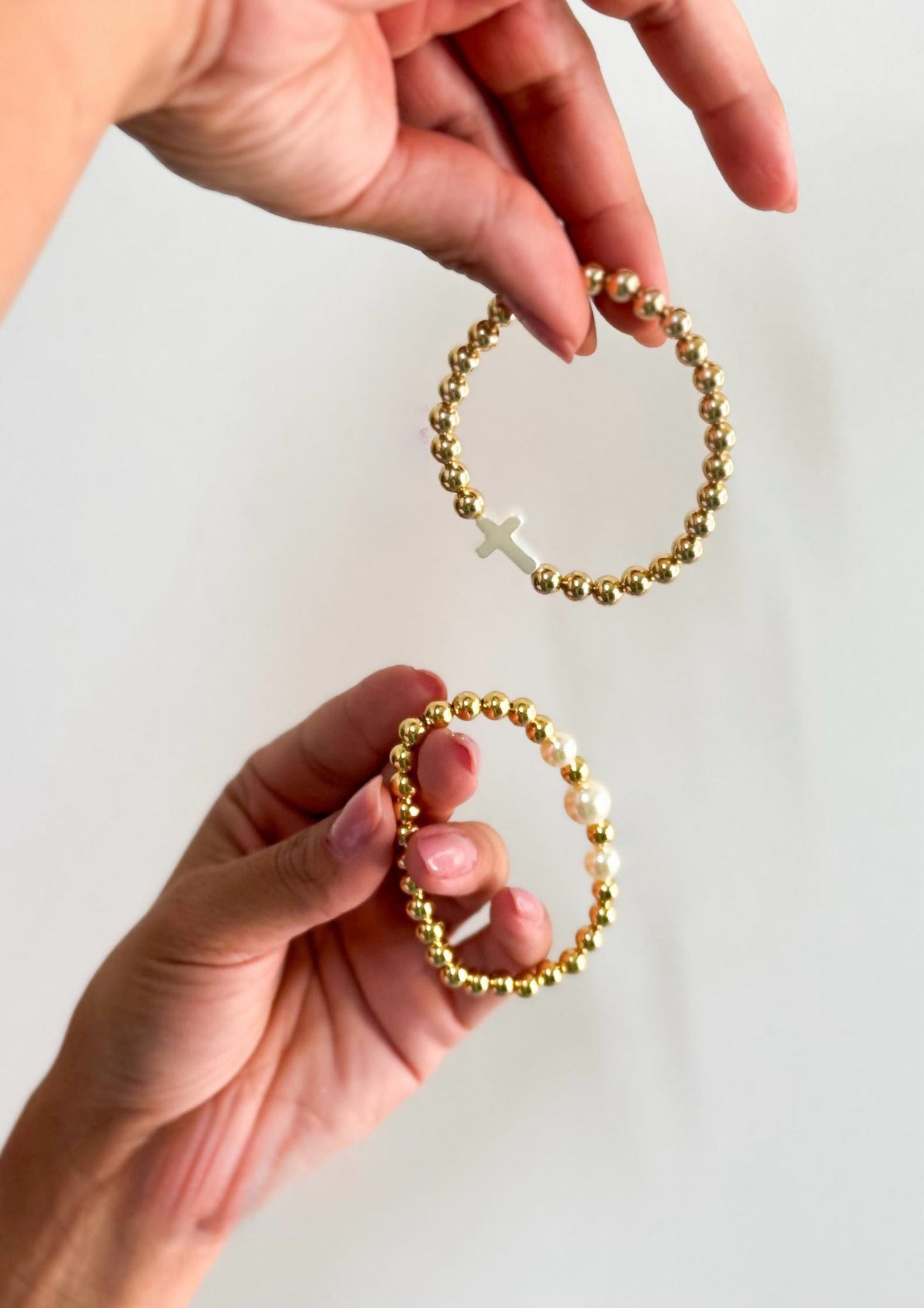Nuria - Small Pearl Bracelet Set