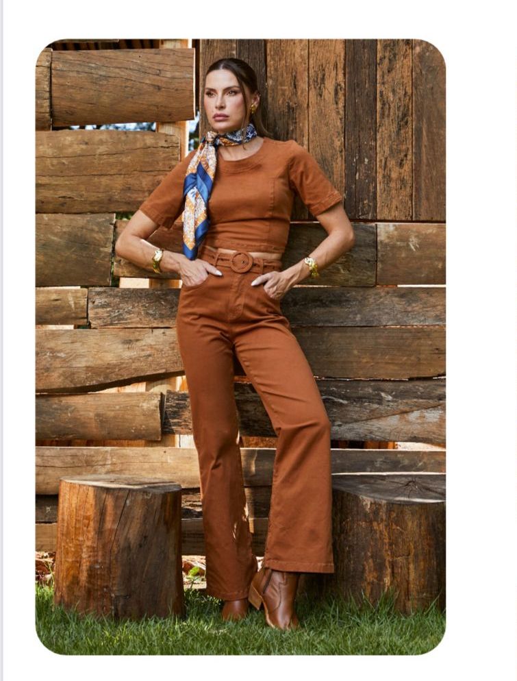 Contra Sensura - Cropped Jeans Set