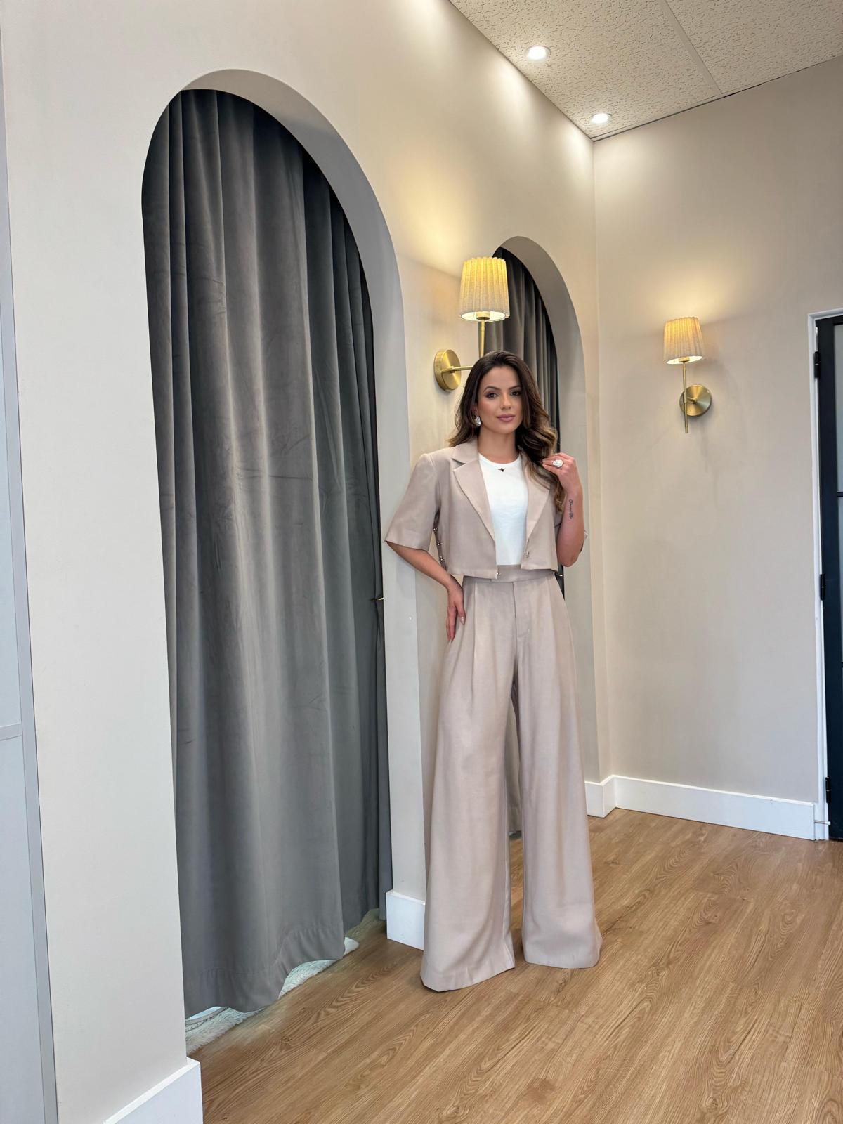 Caos - Set with Cropped Blazer