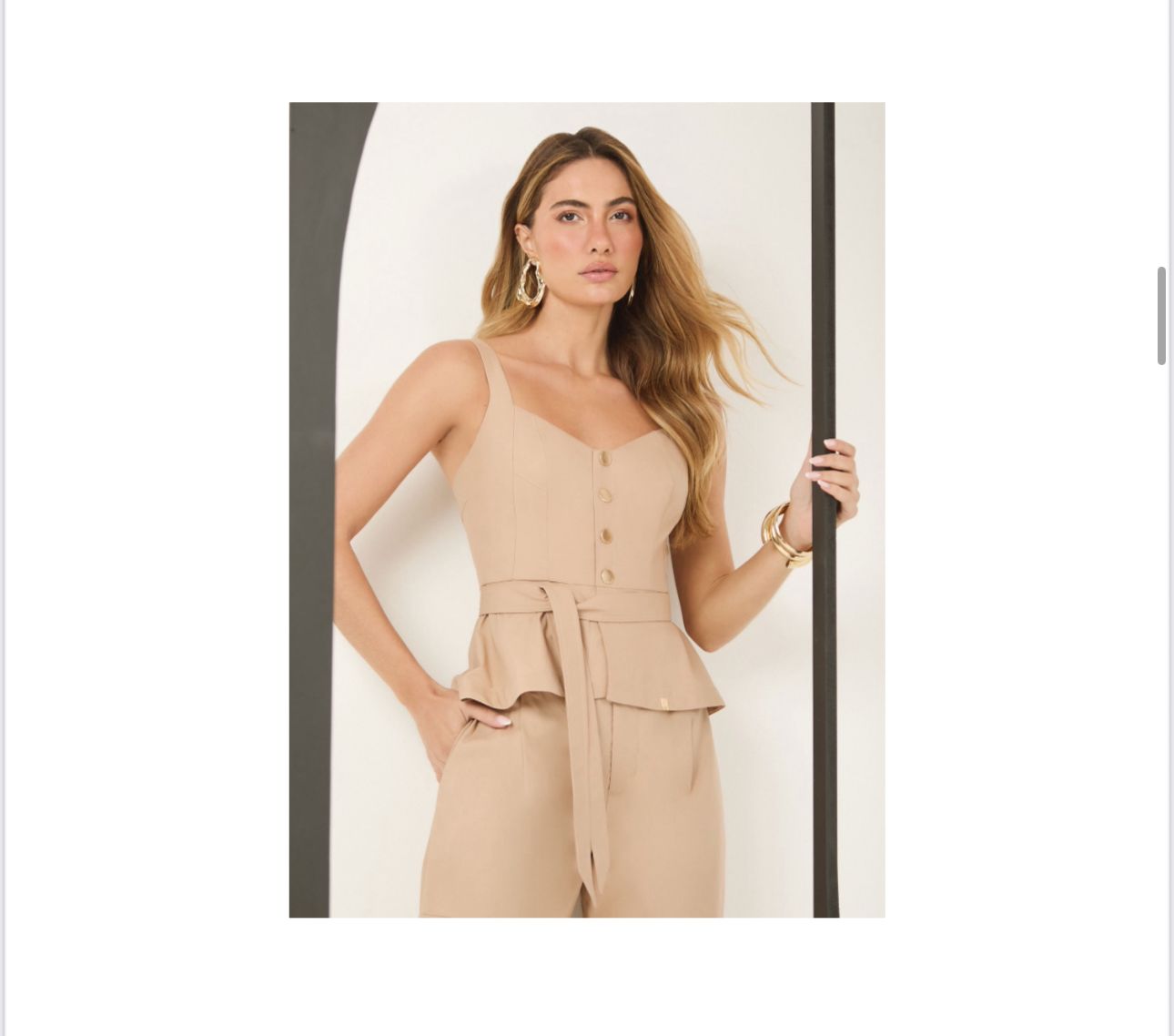 Isa Paes - Street Pants Tailoring Set