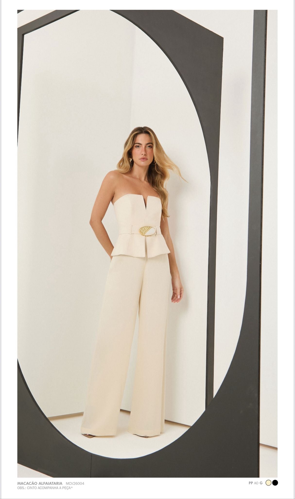 Isa Paes - Long Tailored Jumpsuit