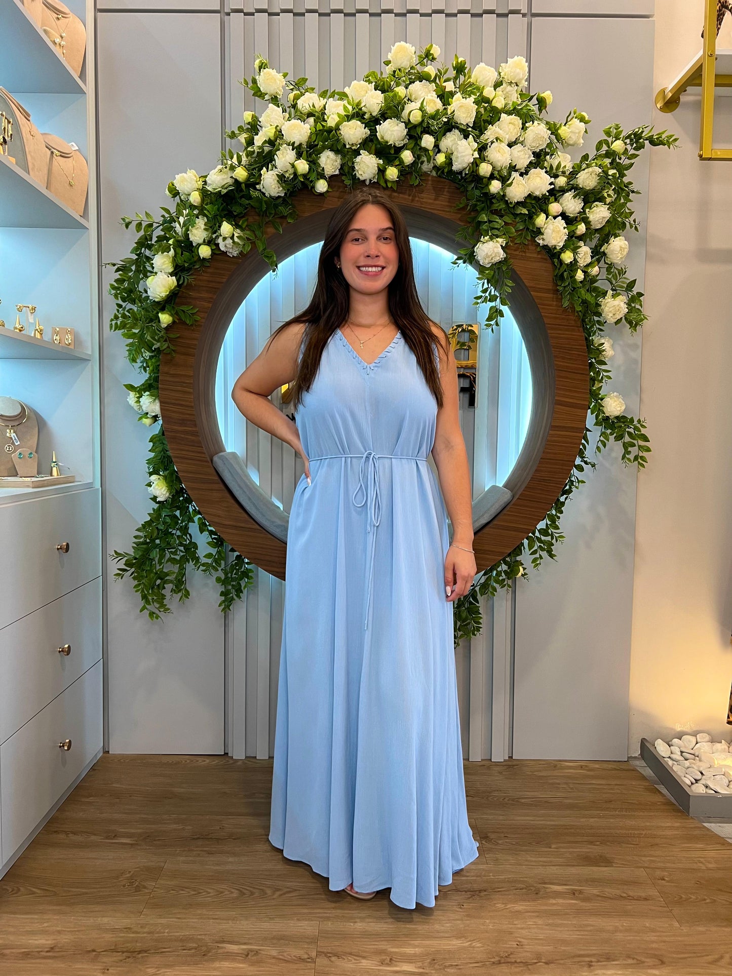 Salgunamu - Long Flowy Dress