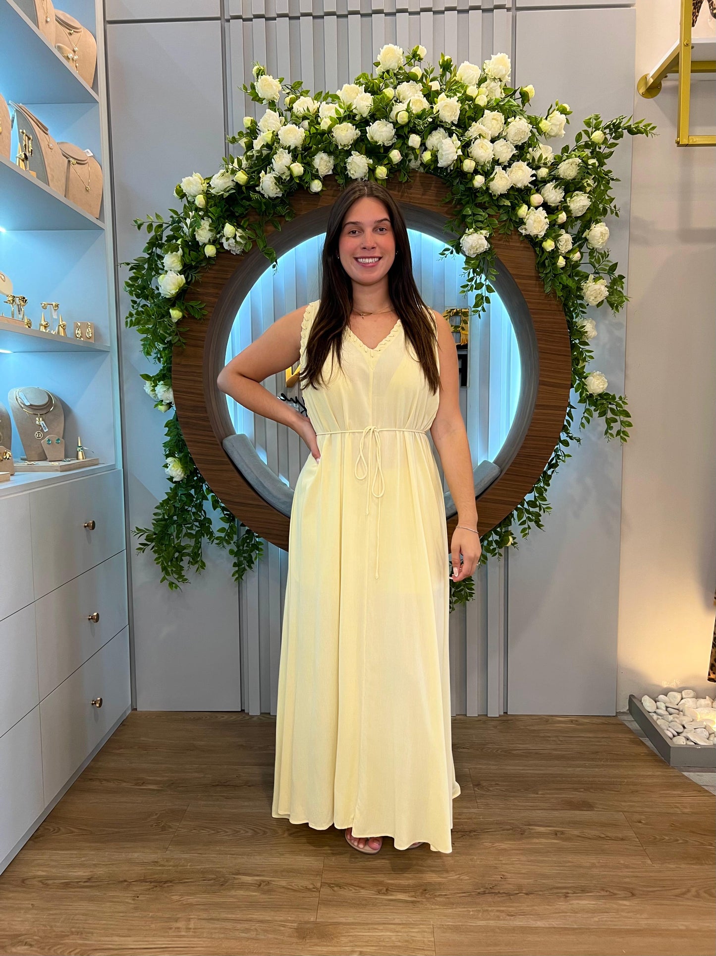 Salgunamu - Long Flowy Dress
