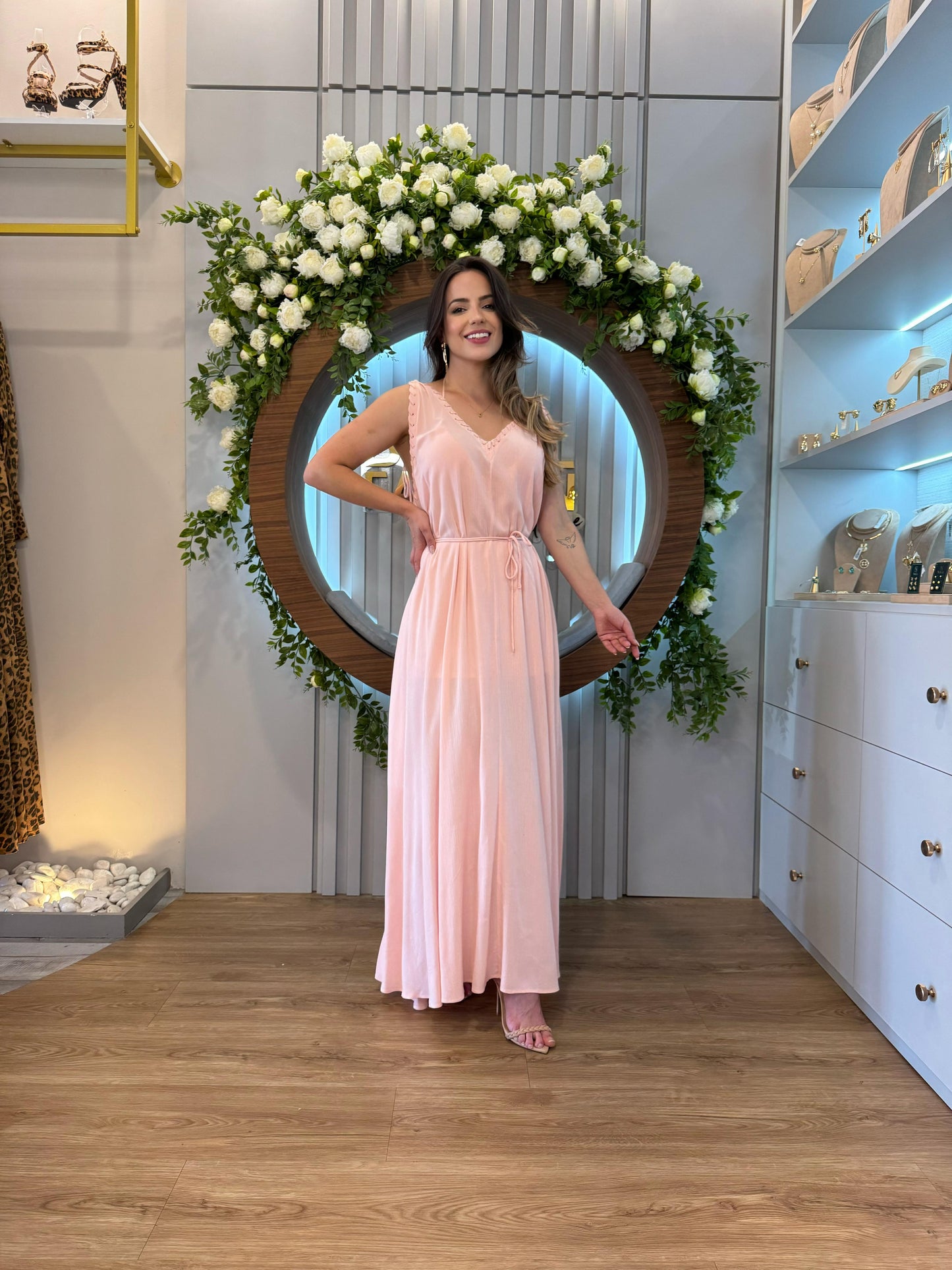 Salgunamu - Long Flowy Dress